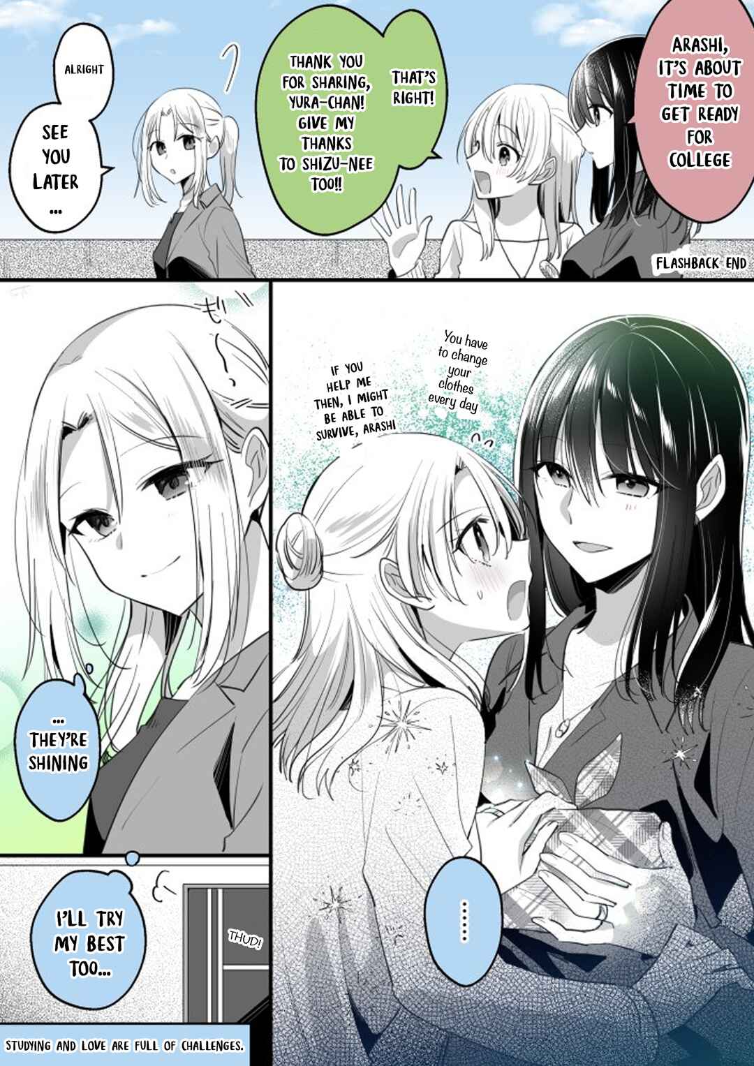 Page 1 Chapter 6 Takane-san and Arashi-chan - University Story