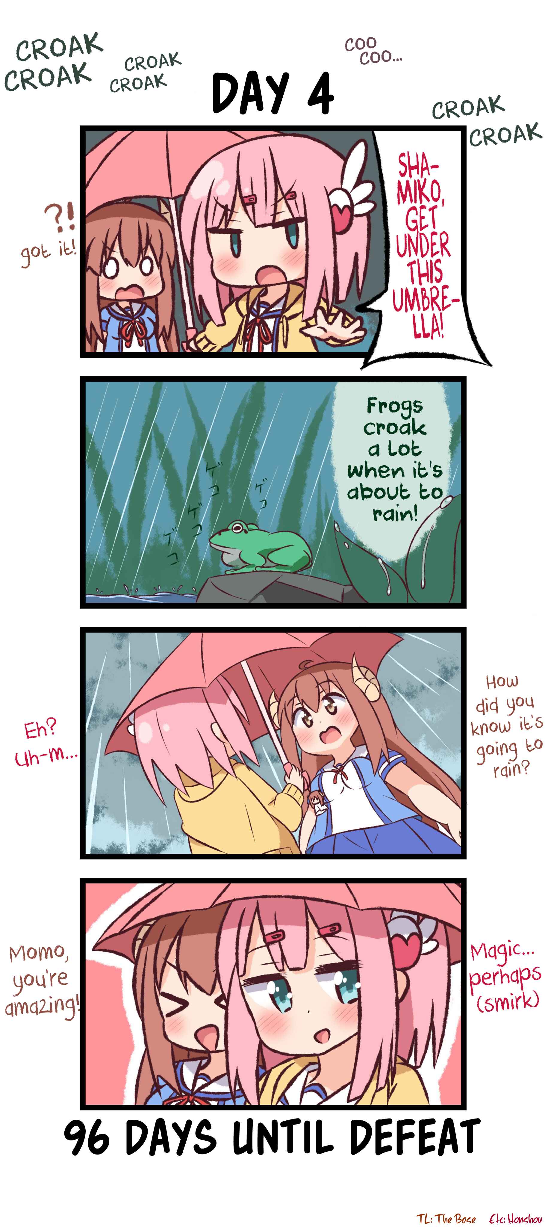 Page 1 Chapter 4 100 Days Until Momo Loses