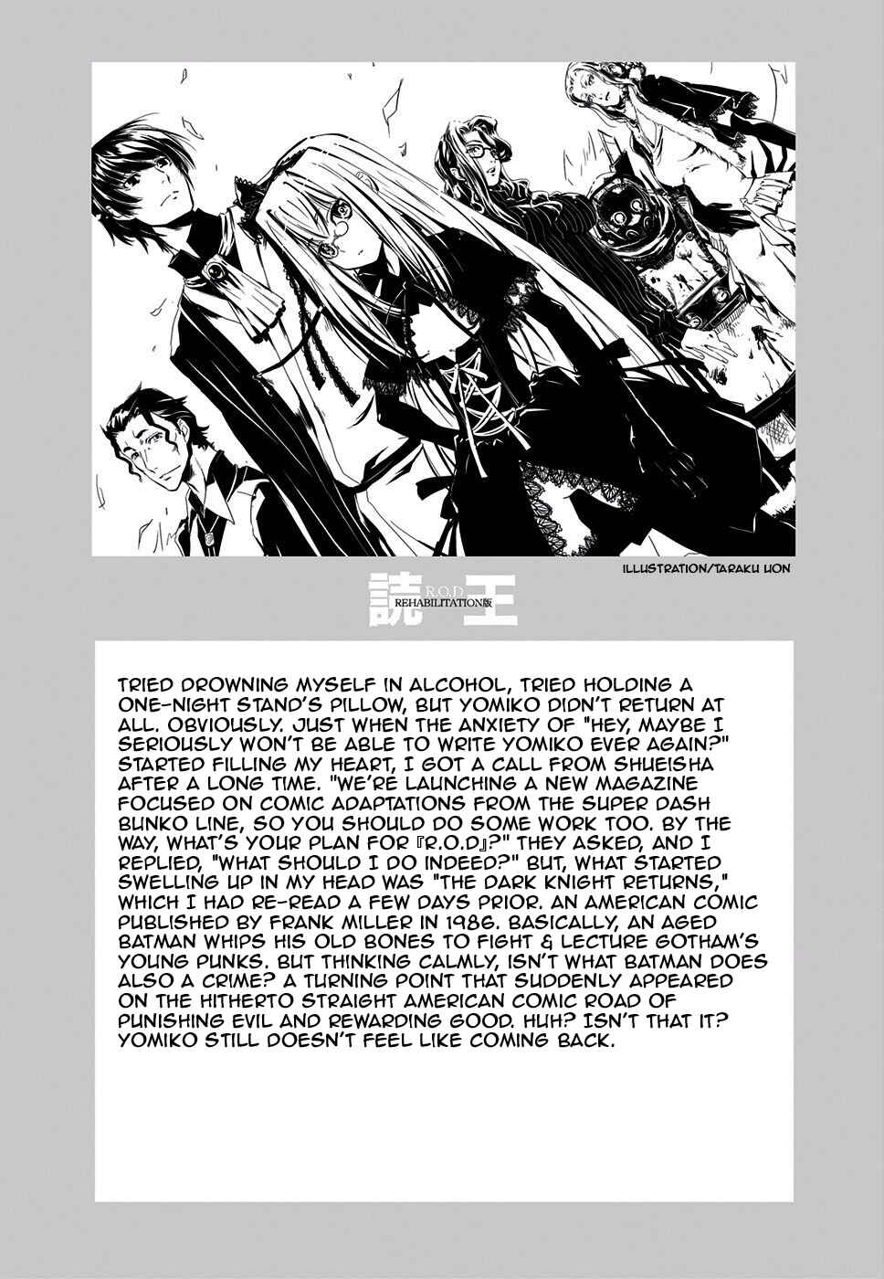 Page 7 Chapter 7 Read or Die - Rehabilitation