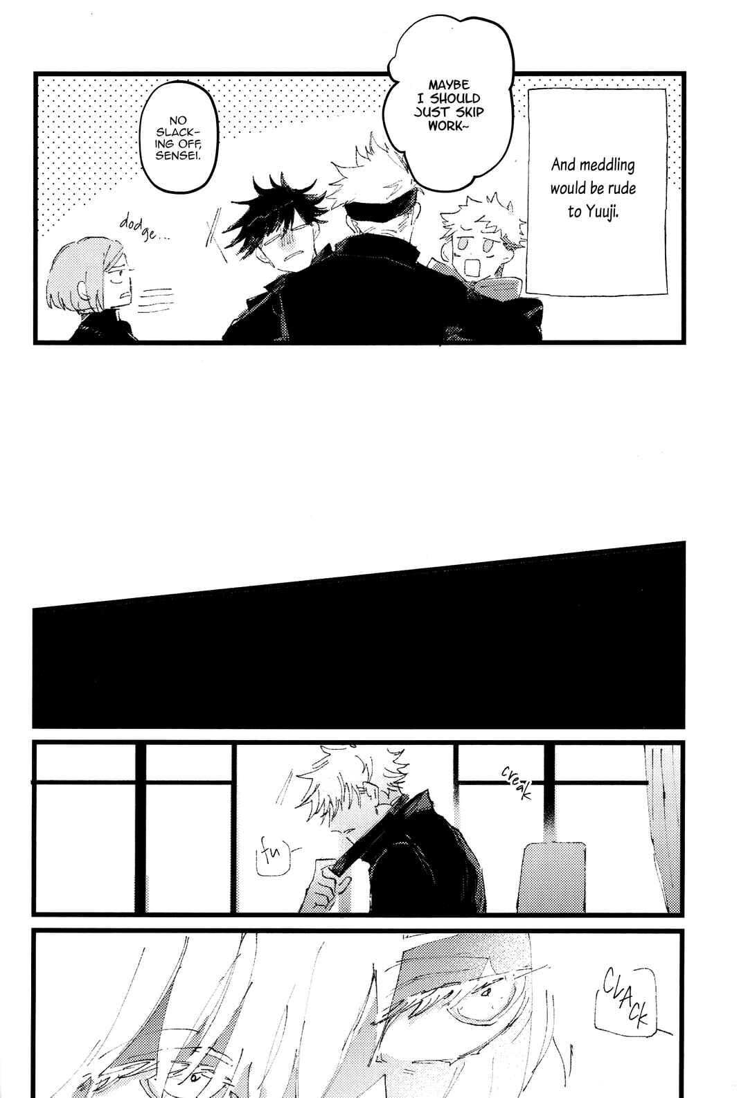 Page 29 Chapter 1 Jujutsu Kaisen - Kururikururi Sairoku (Doujinshi)