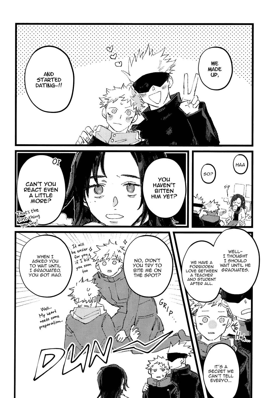 Page 75 Chapter 1 Jujutsu Kaisen - Kururikururi Sairoku (Doujinshi)