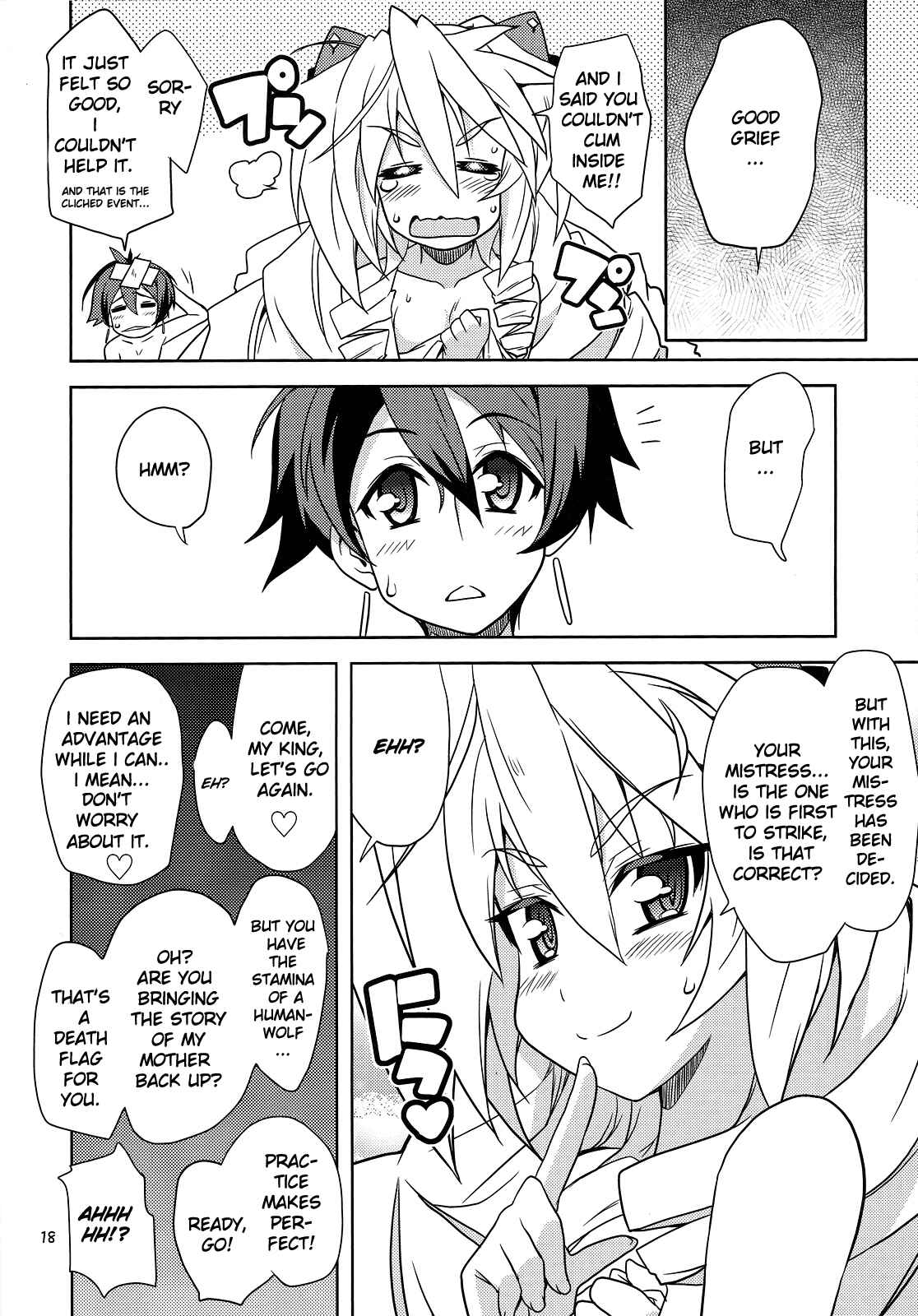 Page 15 Chapter Unknown_74c2 Kyoukai Senjou no Horizon - Suki Suki Mitotsu-san. (Doujinshi)