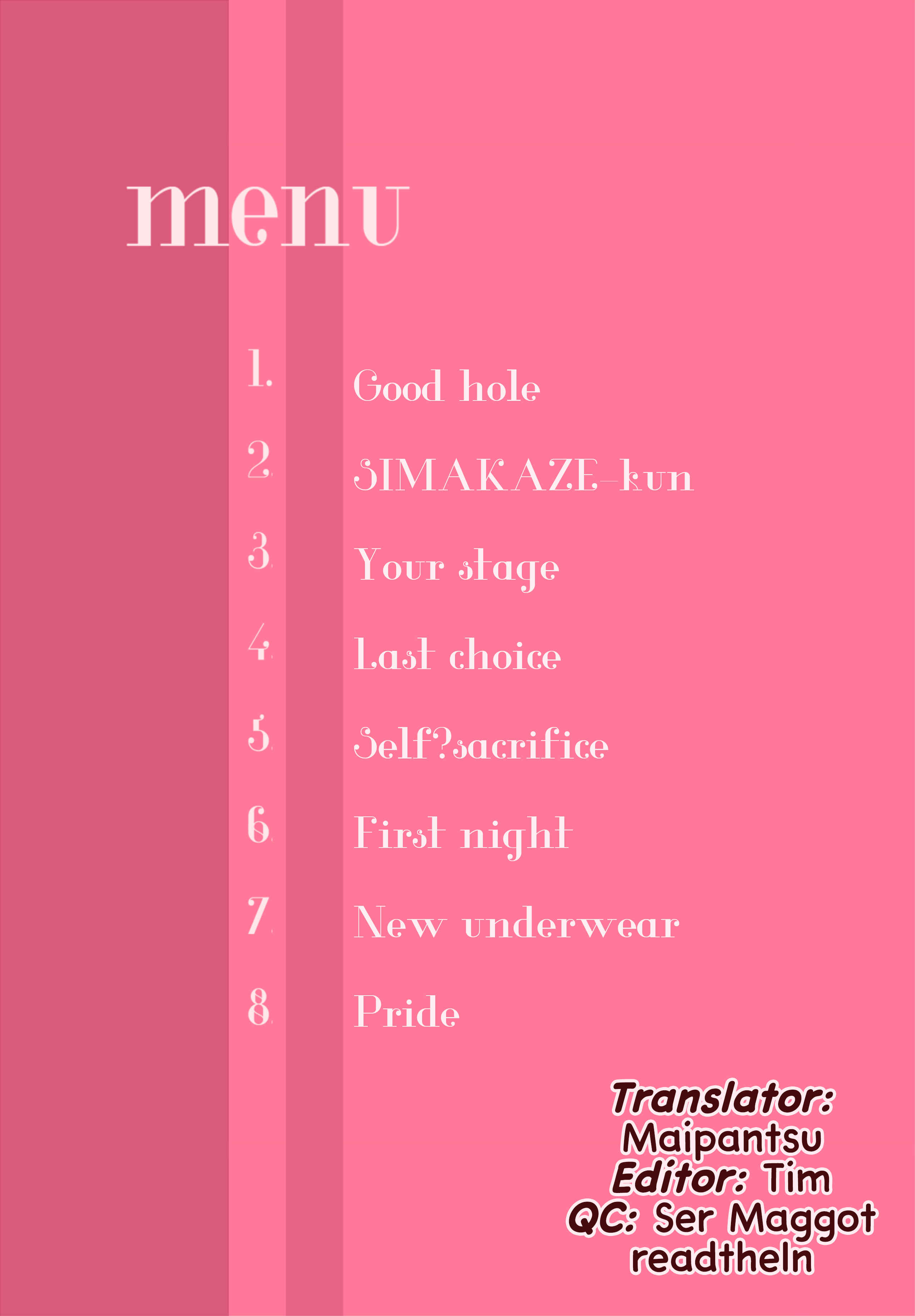 Page 2 Chapter 13 SISSY A LA CARTE