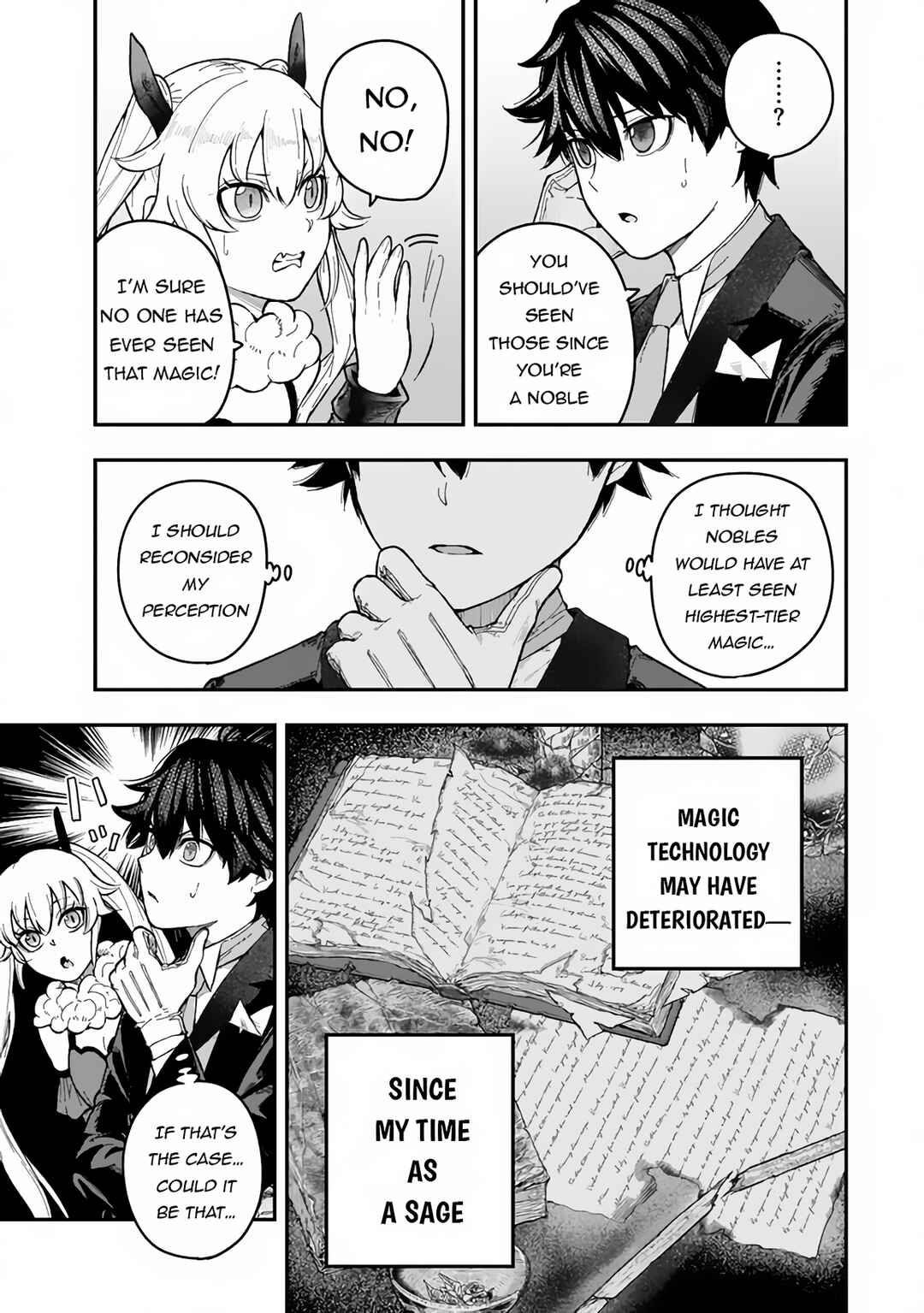 Page 14 Chapter 3.2 Gomi Ika da to Tsuihou Sareta Shiyounin, Jitsu wa Zense Kenja desu ~Shijou Saikyou no Kenja, Sekai Saikouhou no Gakuen ni Kayou~