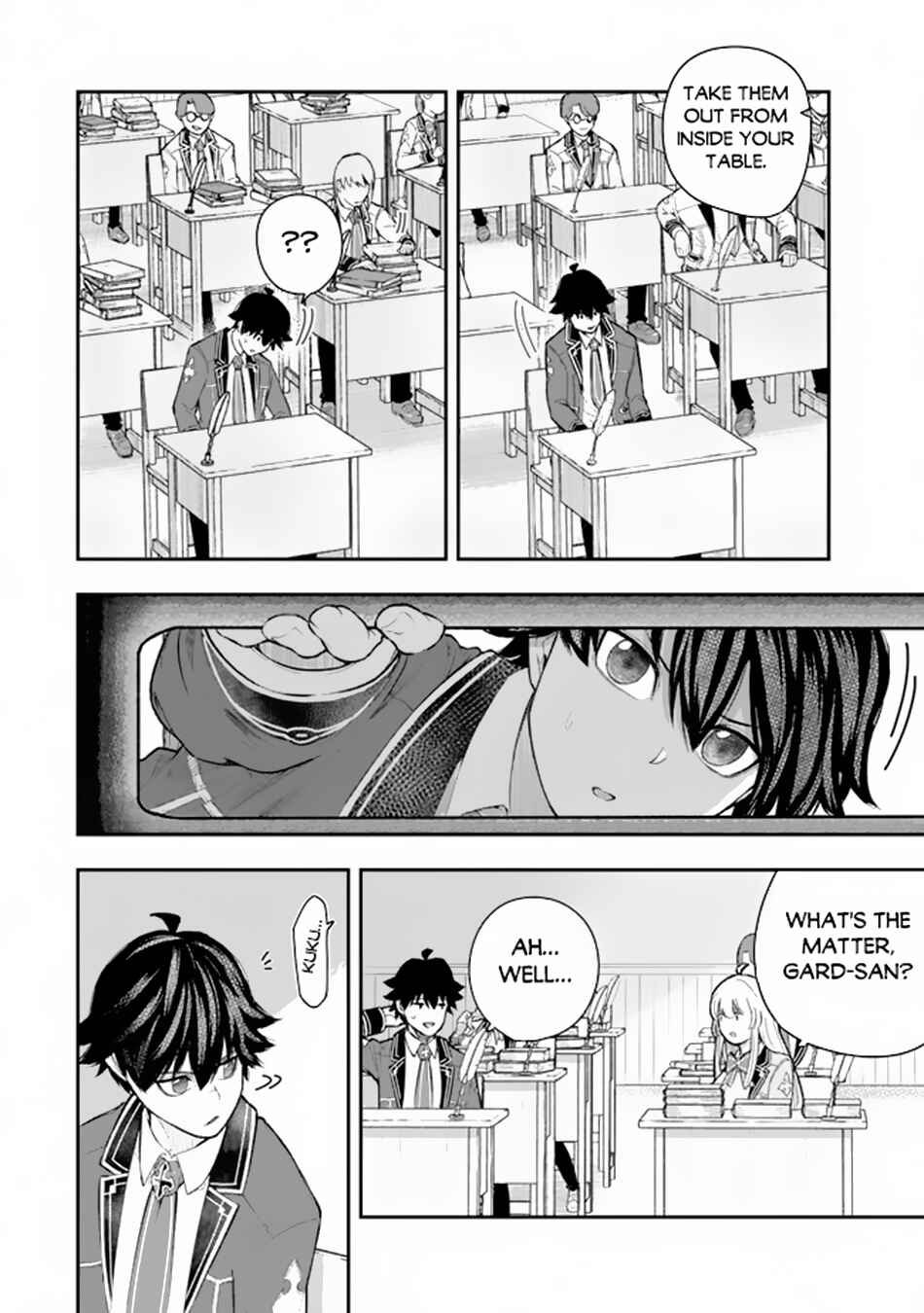 Page 4 Chapter 5.2 Gomi Ika da to Tsuihou Sareta Shiyounin, Jitsu wa Zense Kenja desu ~Shijou Saikyou no Kenja, Sekai Saikouhou no Gakuen ni Kayou~