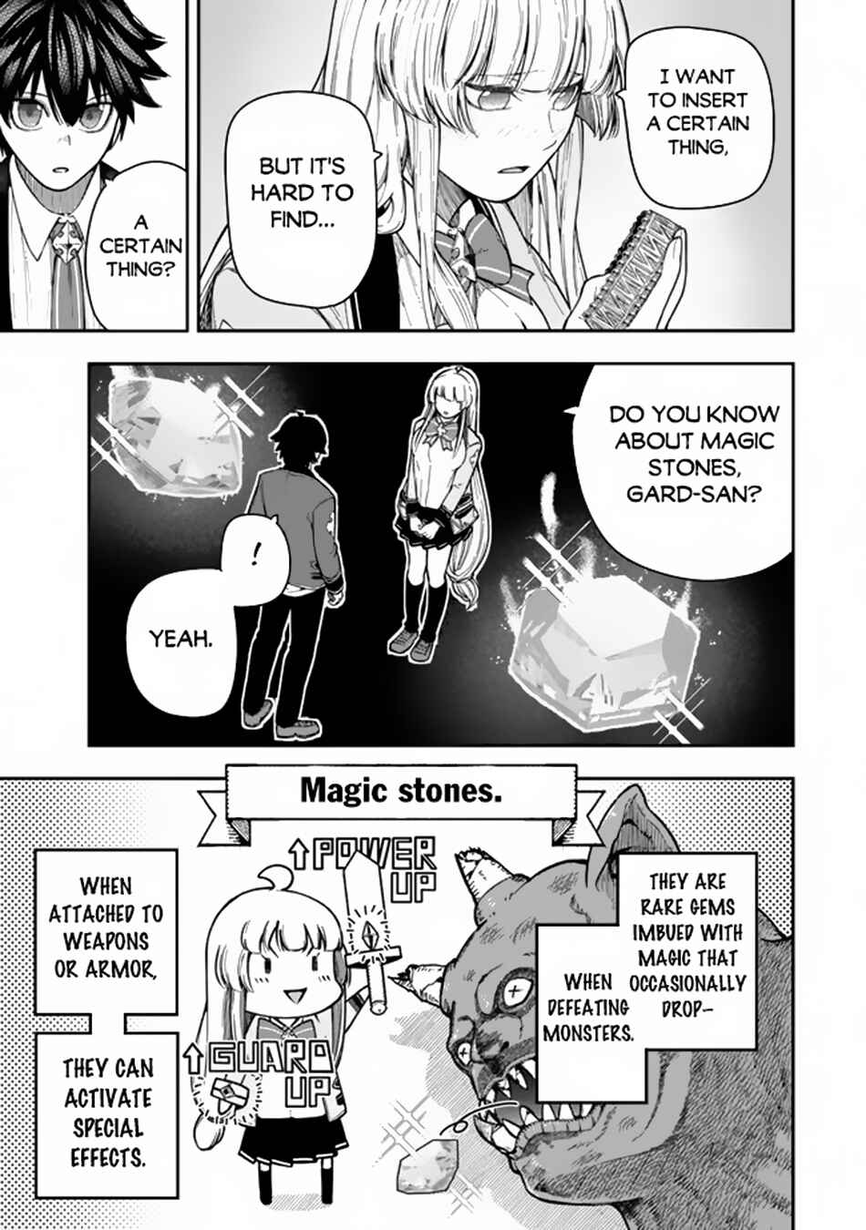 Page 7 Chapter 7.2 Gomi Ika da to Tsuihou Sareta Shiyounin, Jitsu wa Zense Kenja desu ~Shijou Saikyou no Kenja, Sekai Saikouhou no Gakuen ni Kayou~