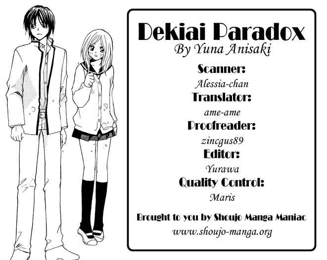 Page 1 Chapter 3.5 Dekiai Paradox