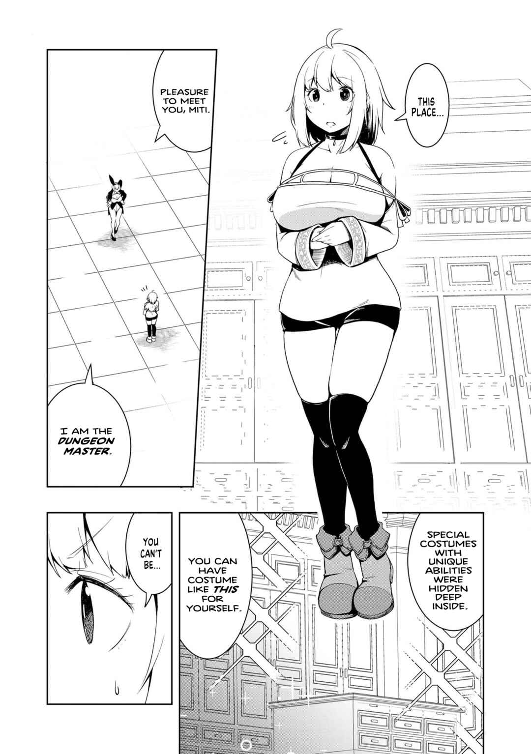 Page 6 Chapter 1 Miti no Echiechi Dungeon - Skill wo Yado Shita Ecchi na Ishou de Isekai Meikyuu wo Kouryakuseyo