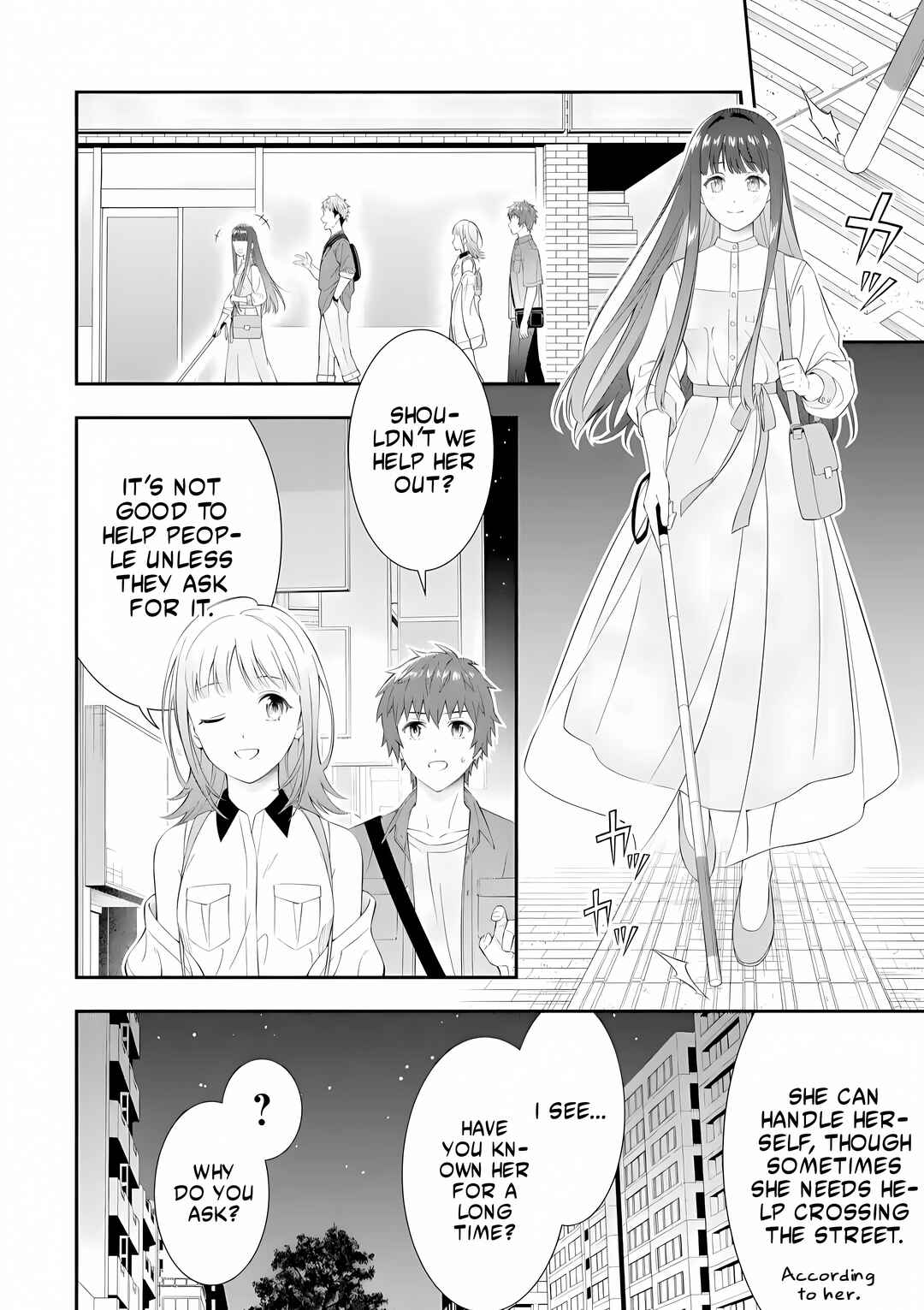 Page 14 Chapter 1.1 Toumei na Yoru ni Kakeru-kun to, Me ni Mienai Koi wo Shita.