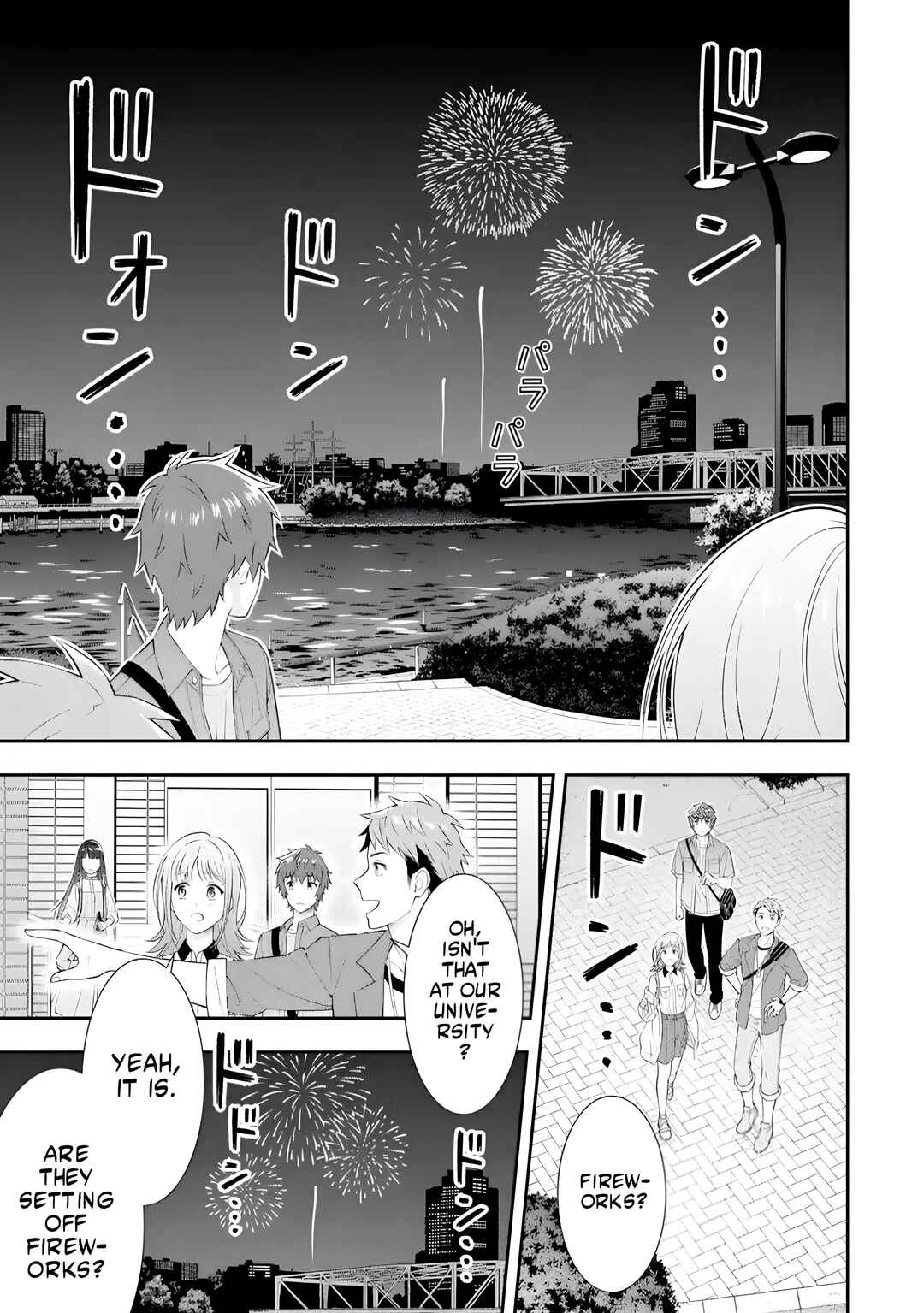 Page 27 Chapter 1.1 Toumei na Yoru ni Kakeru-kun to, Me ni Mienai Koi wo Shita.
