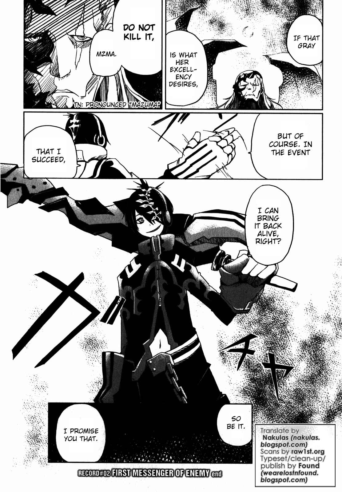 Page 22 Chapter 2 BLACK★ROCK SHOOTER THE GAME