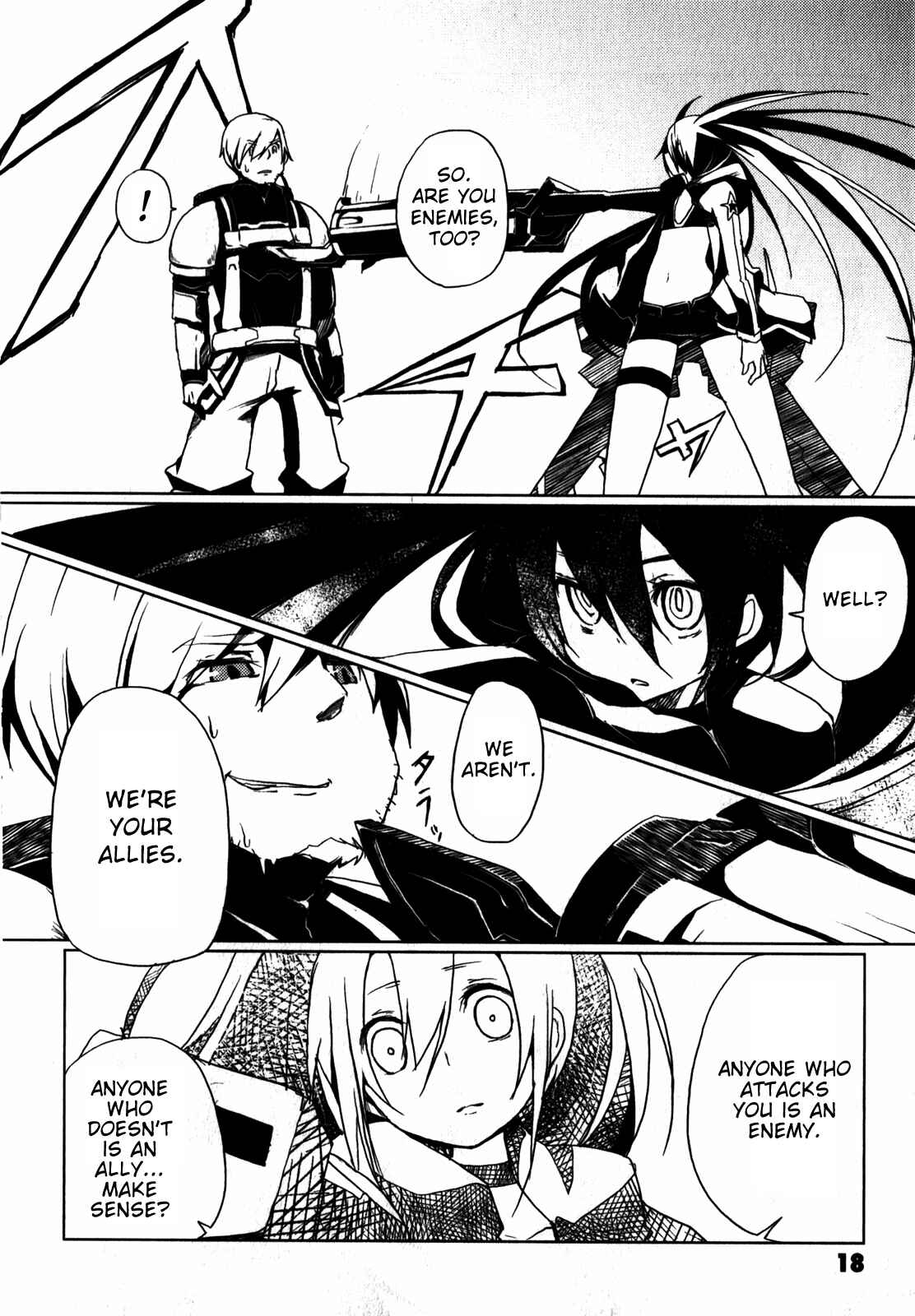 Page 17 Chapter 1 BLACK★ROCK SHOOTER THE GAME