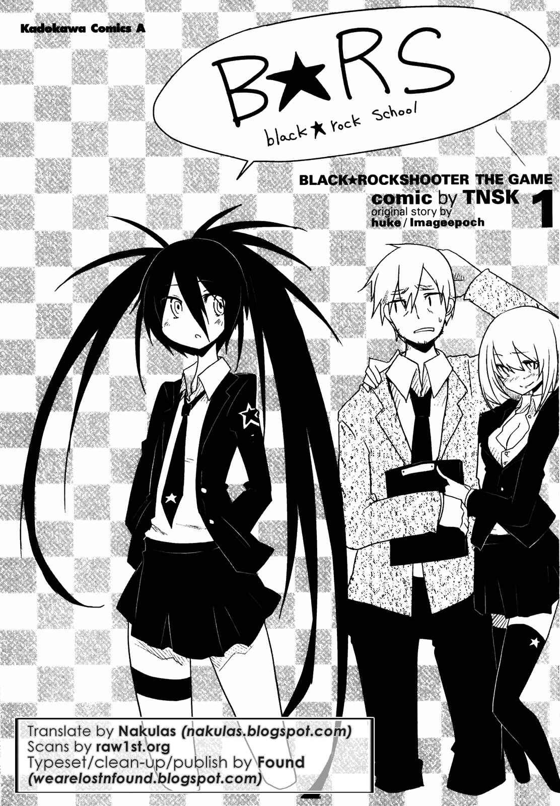 Page 2 Chapter 1 BLACK★ROCK SHOOTER THE GAME