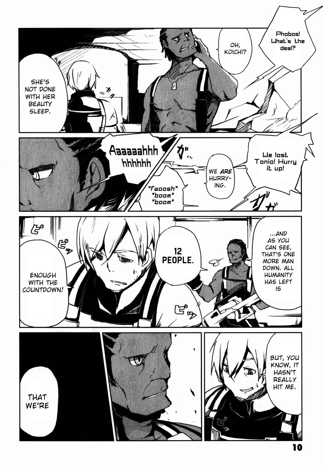 Page 9 Chapter 1 BLACK★ROCK SHOOTER THE GAME