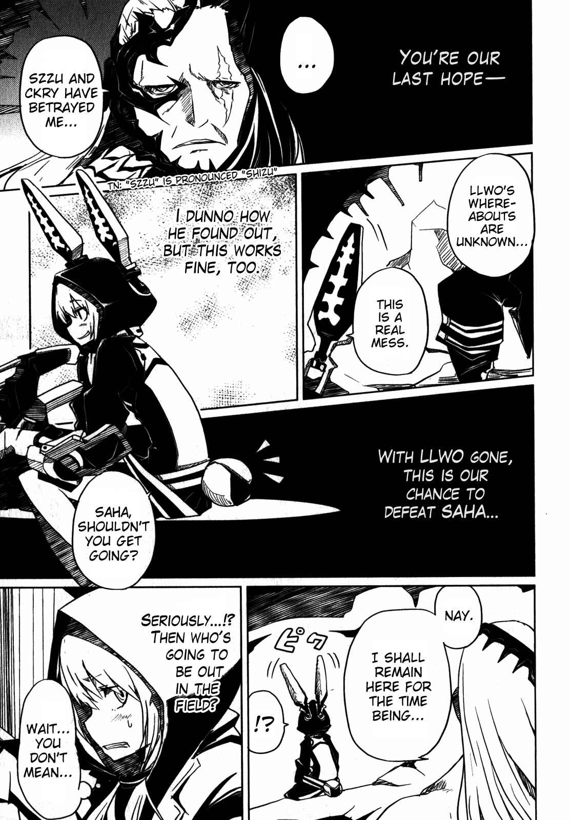Page 14 Chapter 5 BLACK★ROCK SHOOTER THE GAME