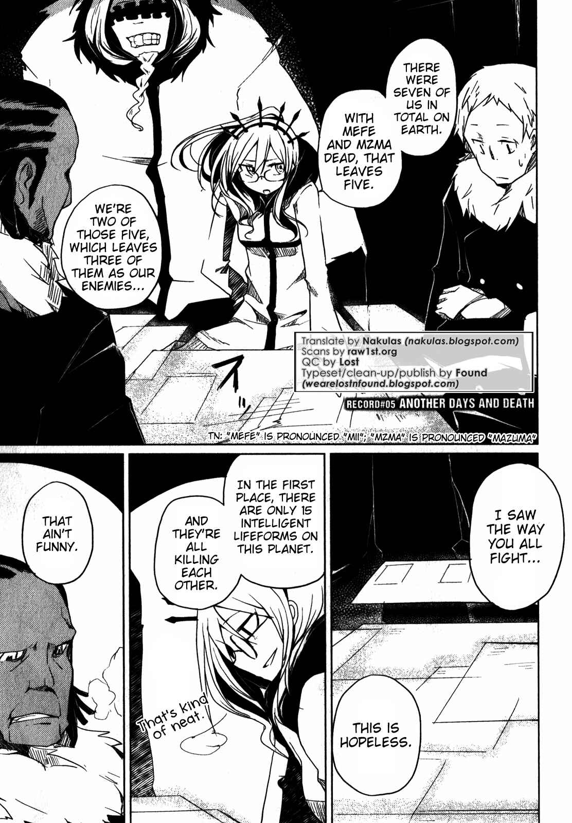 Page 2 Chapter 5 BLACK★ROCK SHOOTER THE GAME