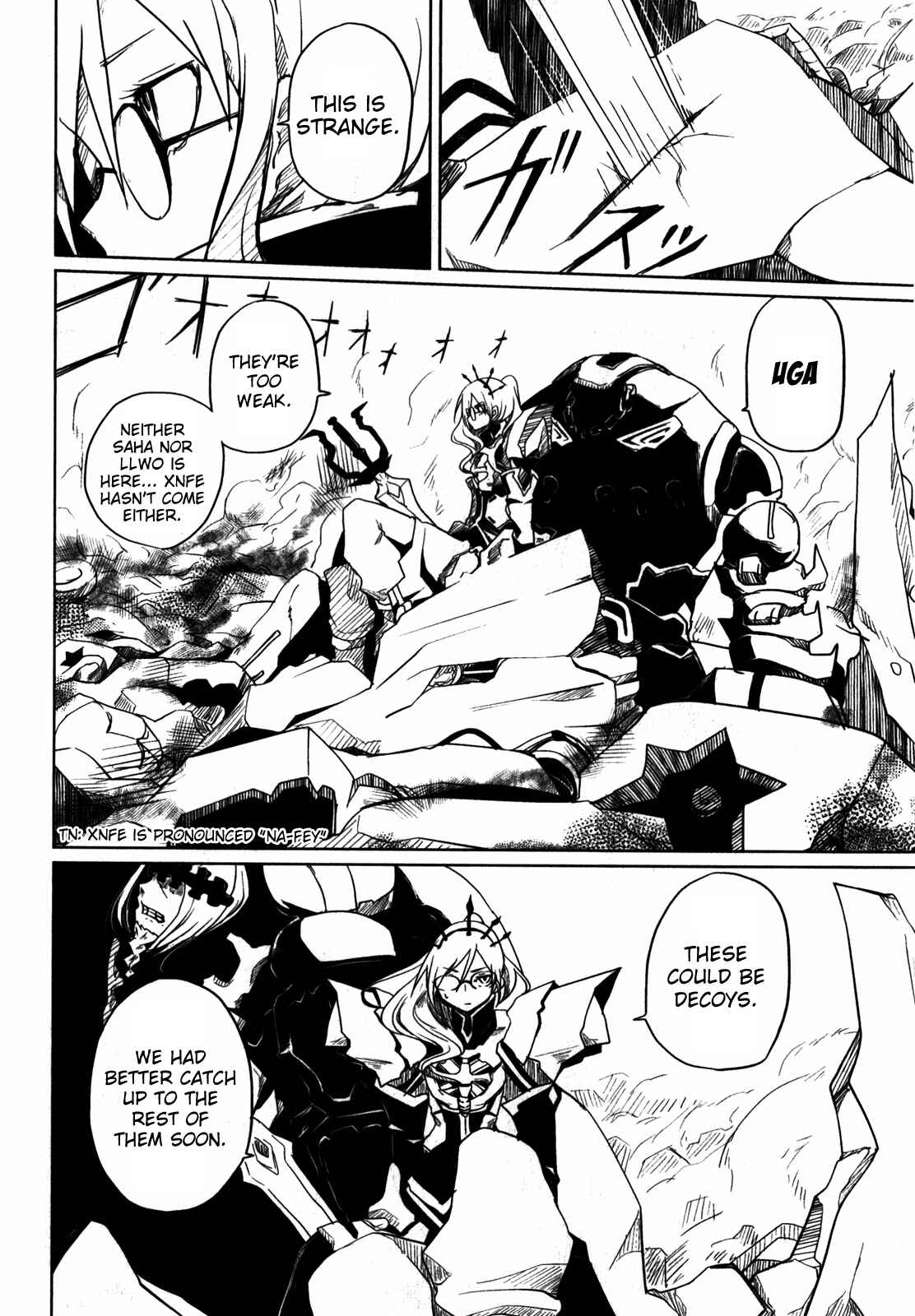 Page 21 Chapter 5 BLACK★ROCK SHOOTER THE GAME
