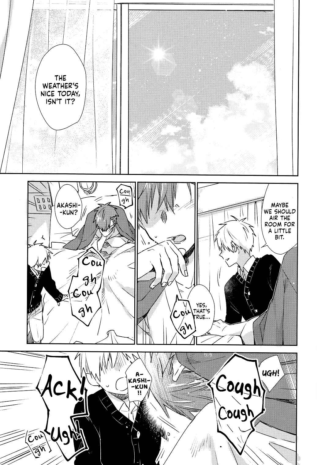 Page 3 Chapter Unknown_1e76 Kuroko no Basket - Taihen Omatase Shimashita. (Doujinshi)