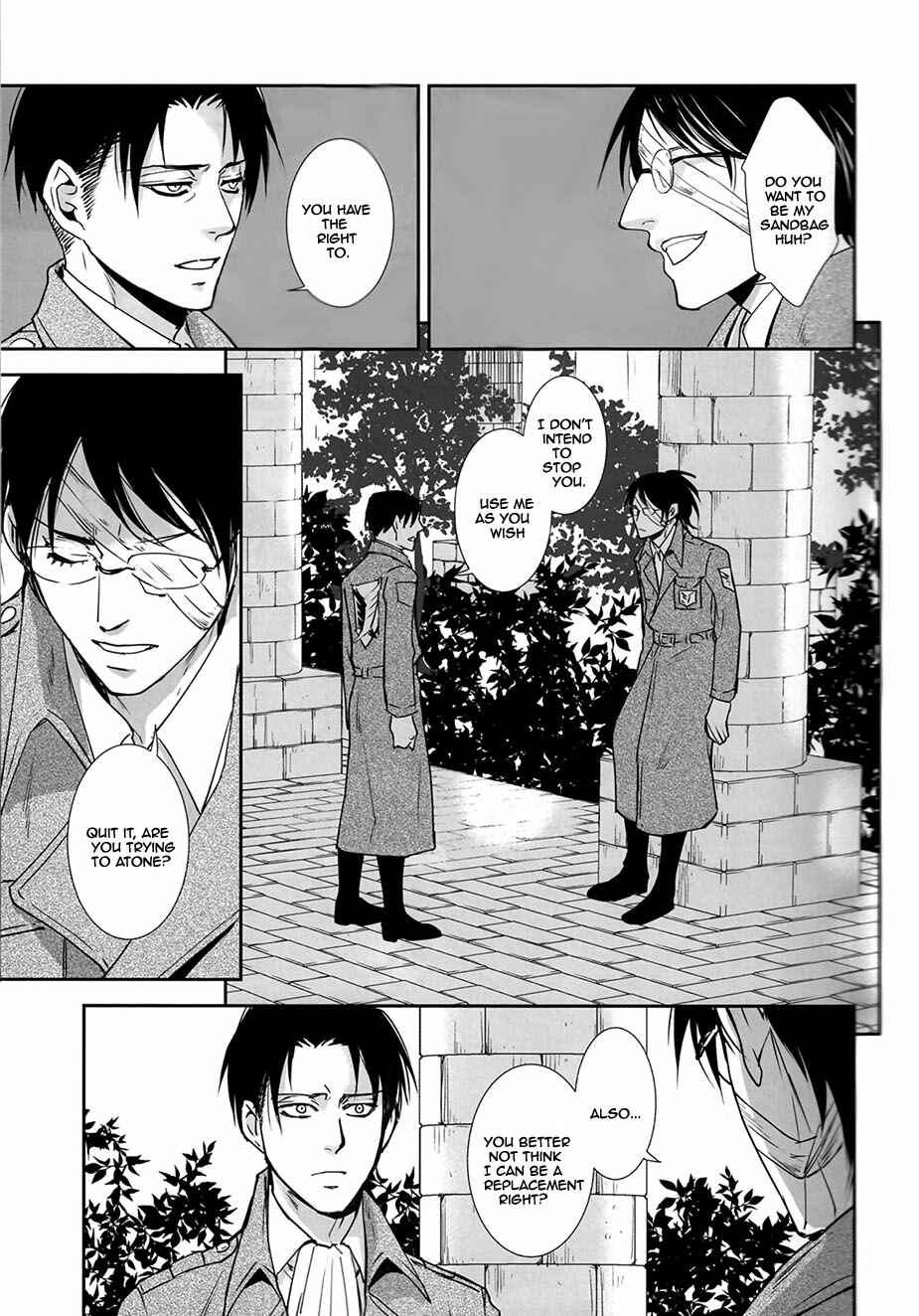 Page 10 Chapter Unknown_3571 Shingeki no Kyojin - Dear Darkness (Doujinshi)
