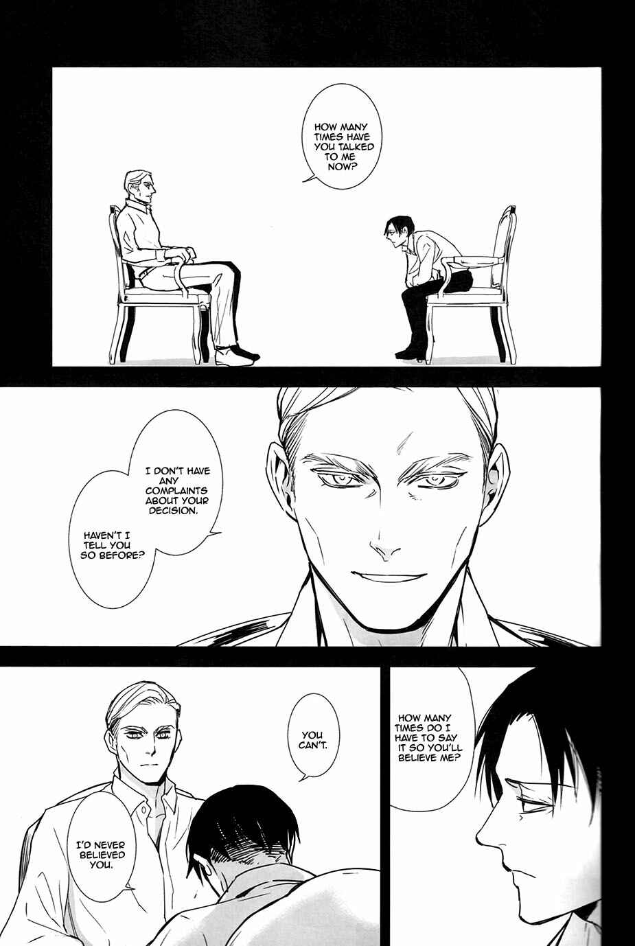 Page 16 Chapter Unknown_3571 Shingeki no Kyojin - Dear Darkness (Doujinshi)