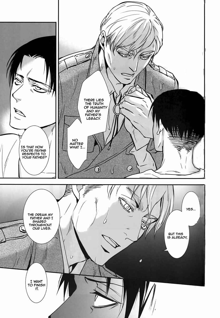 Page 26 Chapter Unknown_3571 Shingeki no Kyojin - Dear Darkness (Doujinshi)