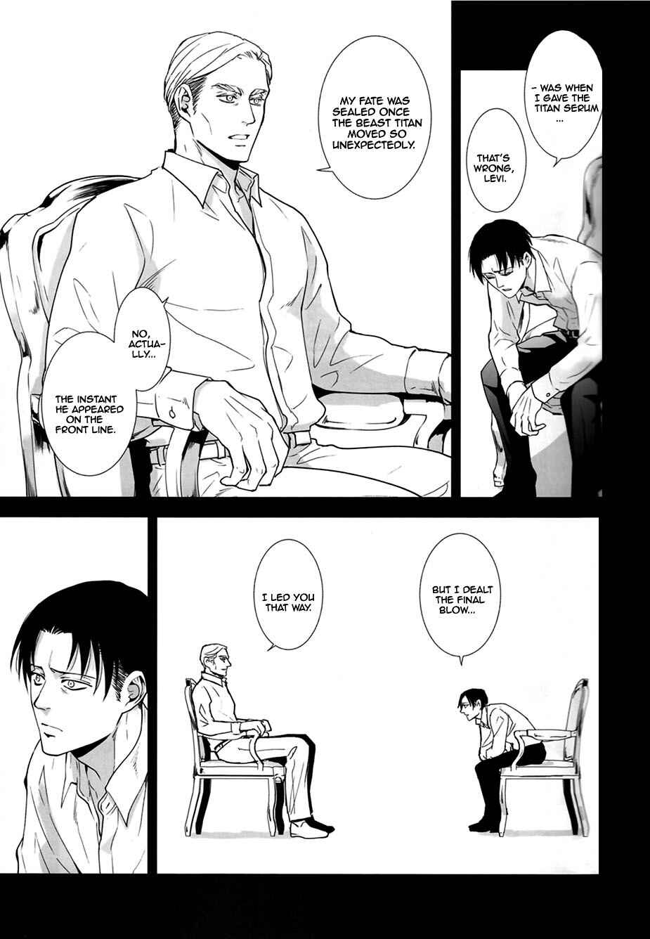 Page 28 Chapter Unknown_3571 Shingeki no Kyojin - Dear Darkness (Doujinshi)