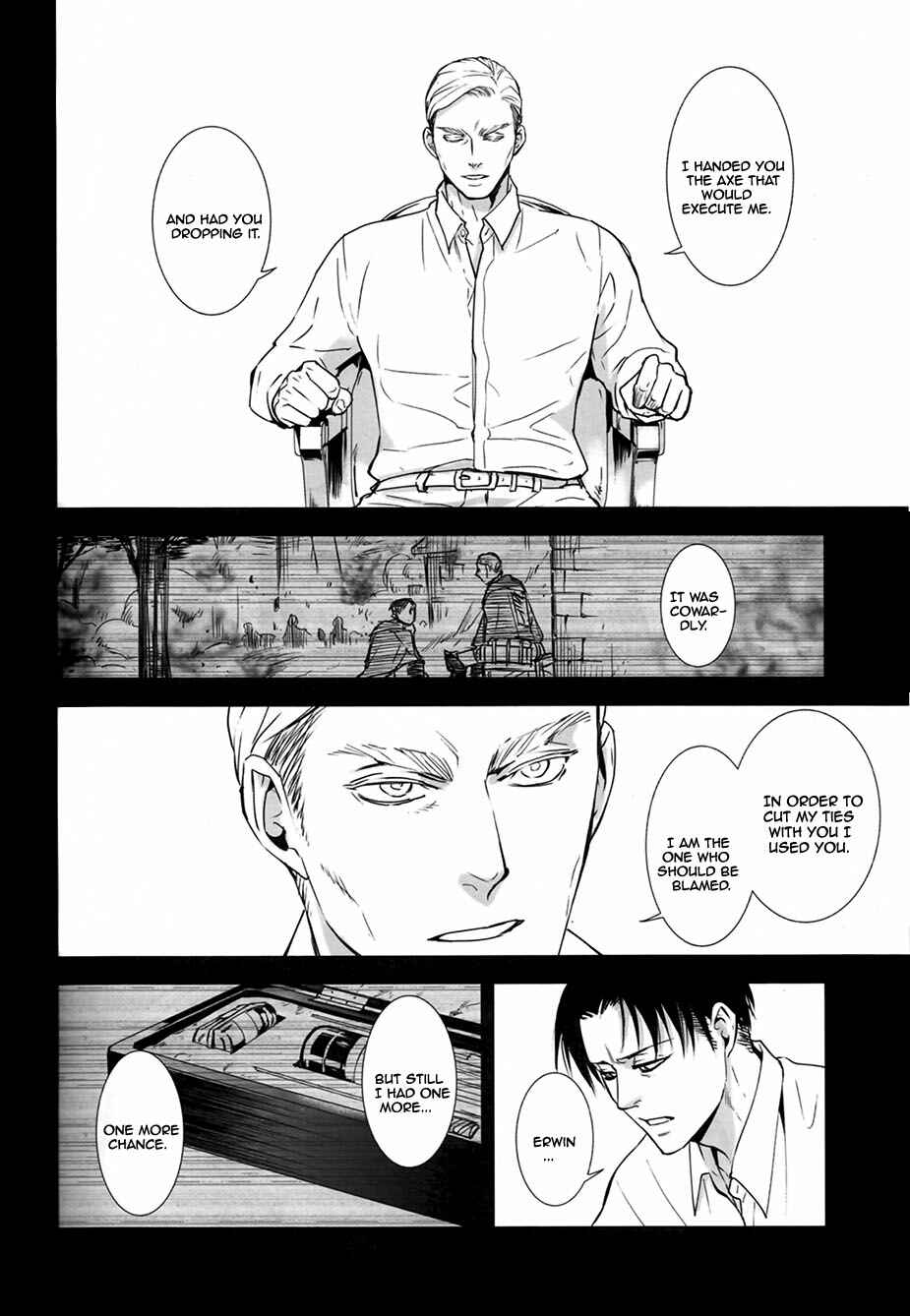Page 29 Chapter Unknown_3571 Shingeki no Kyojin - Dear Darkness (Doujinshi)