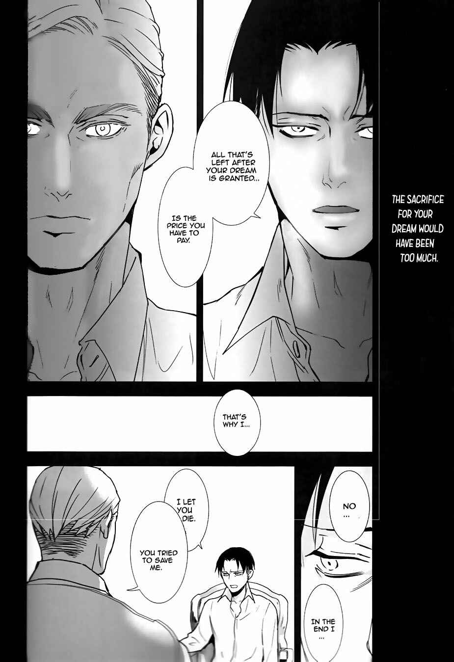 Page 33 Chapter Unknown_3571 Shingeki no Kyojin - Dear Darkness (Doujinshi)