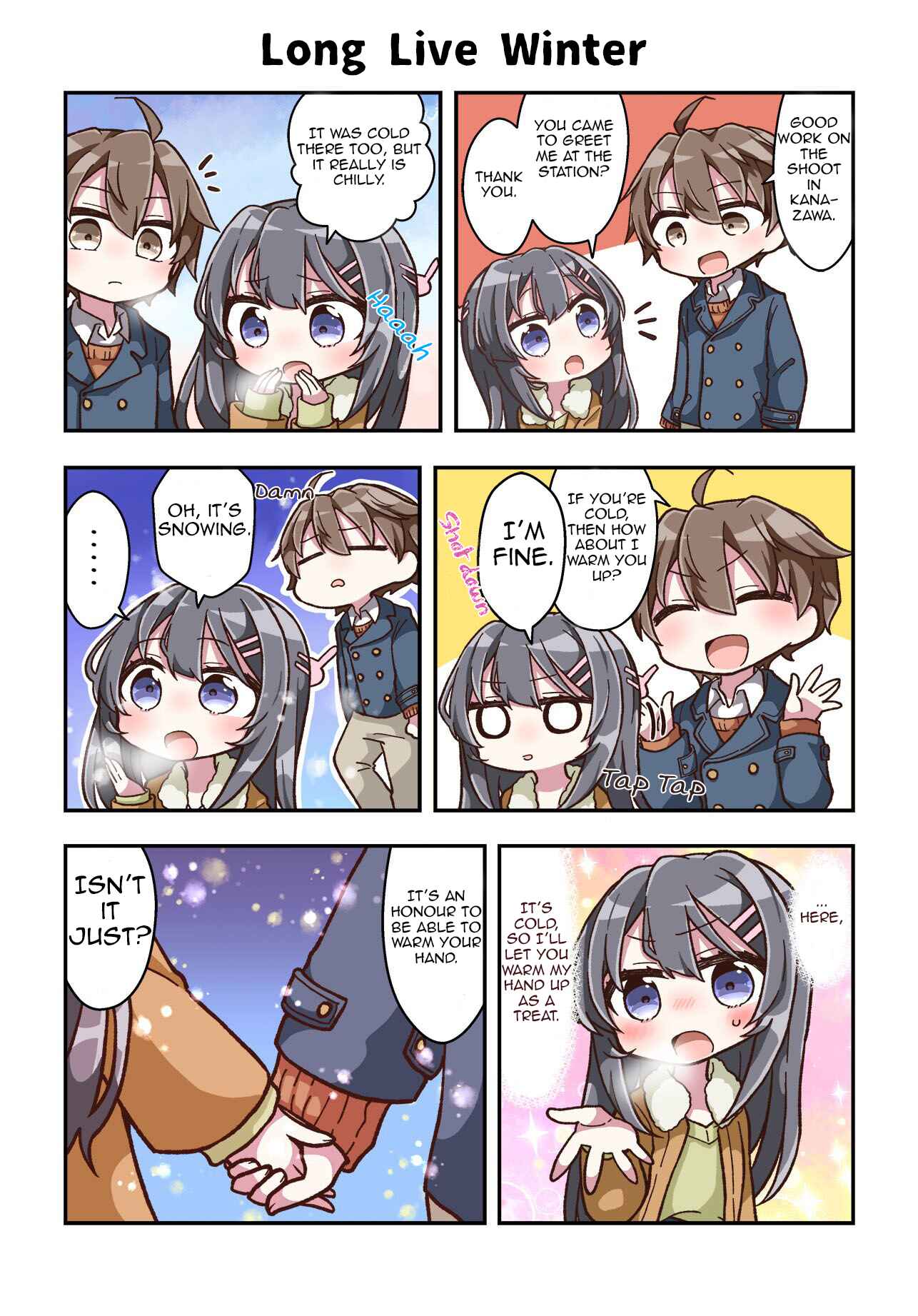 Page 1 Chapter 15 Rascal Does Not Dream of Bunny Girl Senpai 6Koma