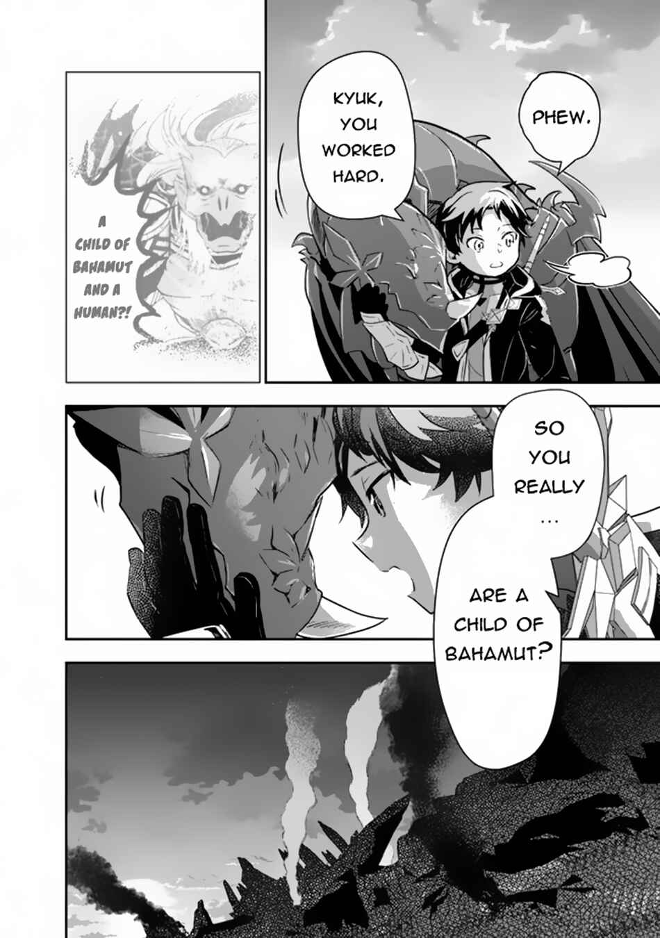 Page 20 Chapter 1.2 F Rank Shoukanshi, Pet Atsukaide Kawaigatteita Shoukanjuu ga Bahamut ni Seichou shita no de Bouken wo Yamete Saikyou no Ryuu Kishi ni naru