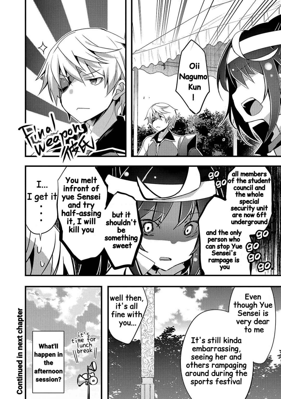 Page 14 Chapter 8 Arifureta Gakuen de Sekai Saikyou