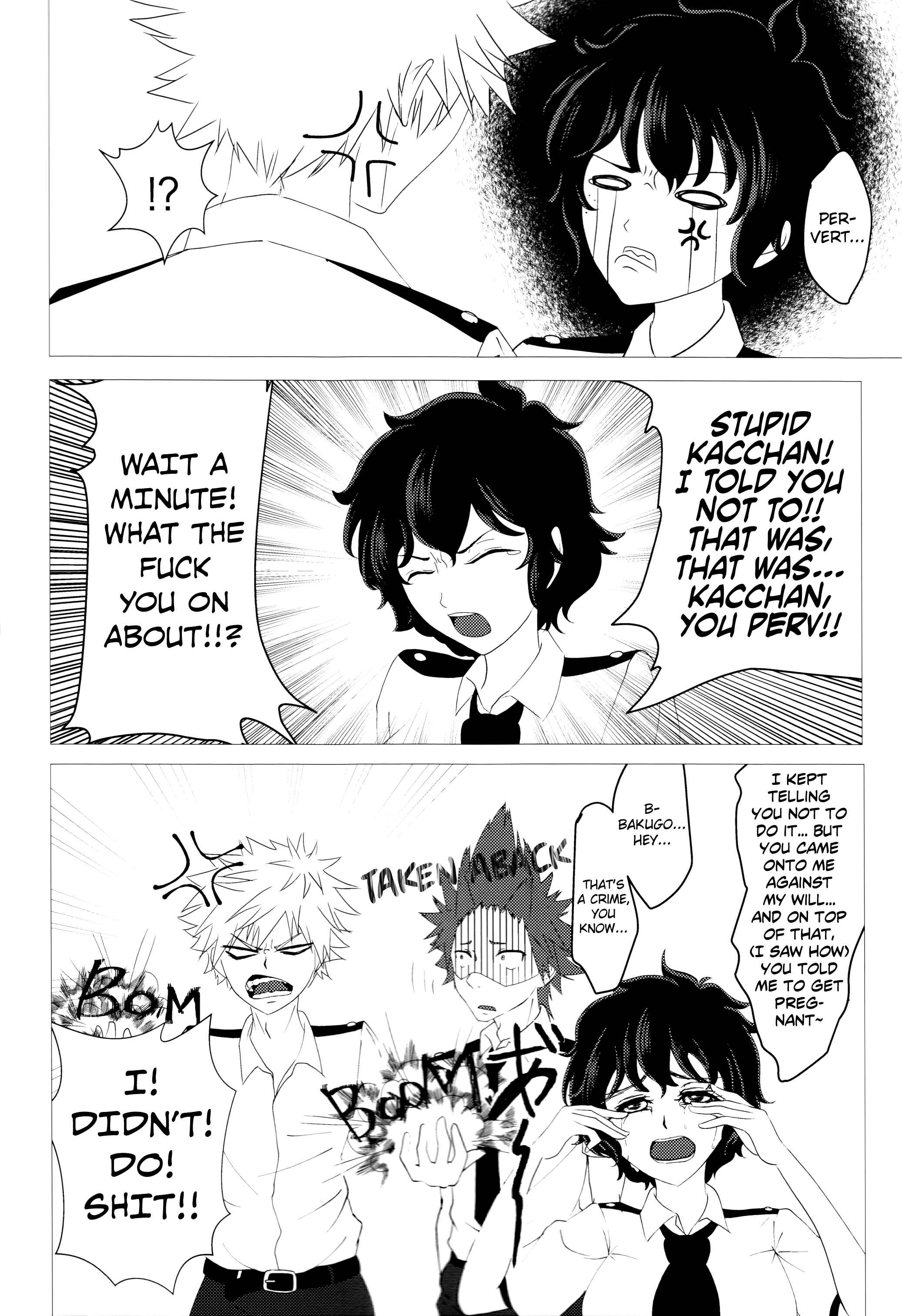Page 35 Chapter Unknown_156c Boku no Hero Academia - Kimi no Hitomi ni Kanpai! (Doujinshi)