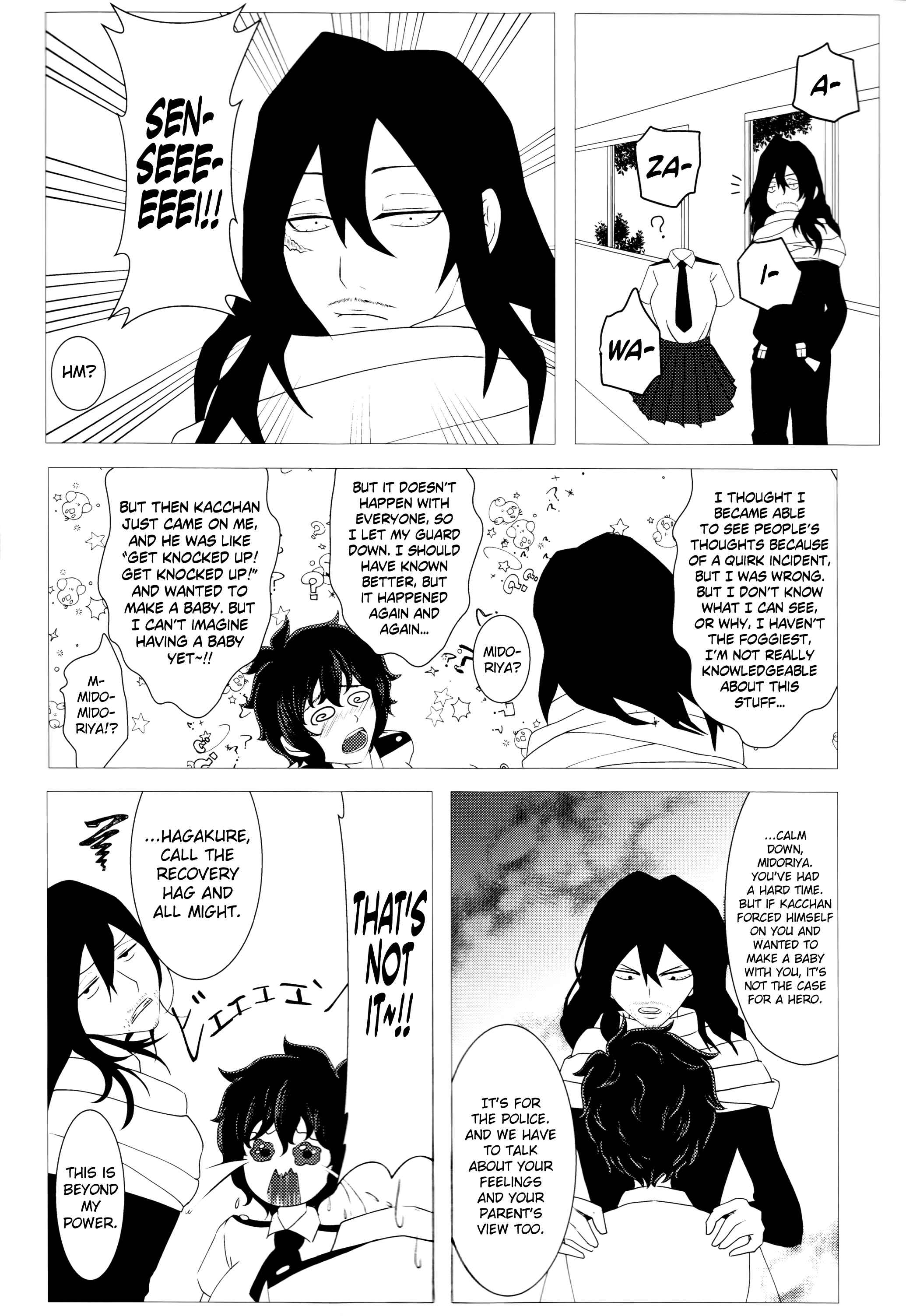Page 37 Chapter Unknown_156c Boku no Hero Academia - Kimi no Hitomi ni Kanpai! (Doujinshi)