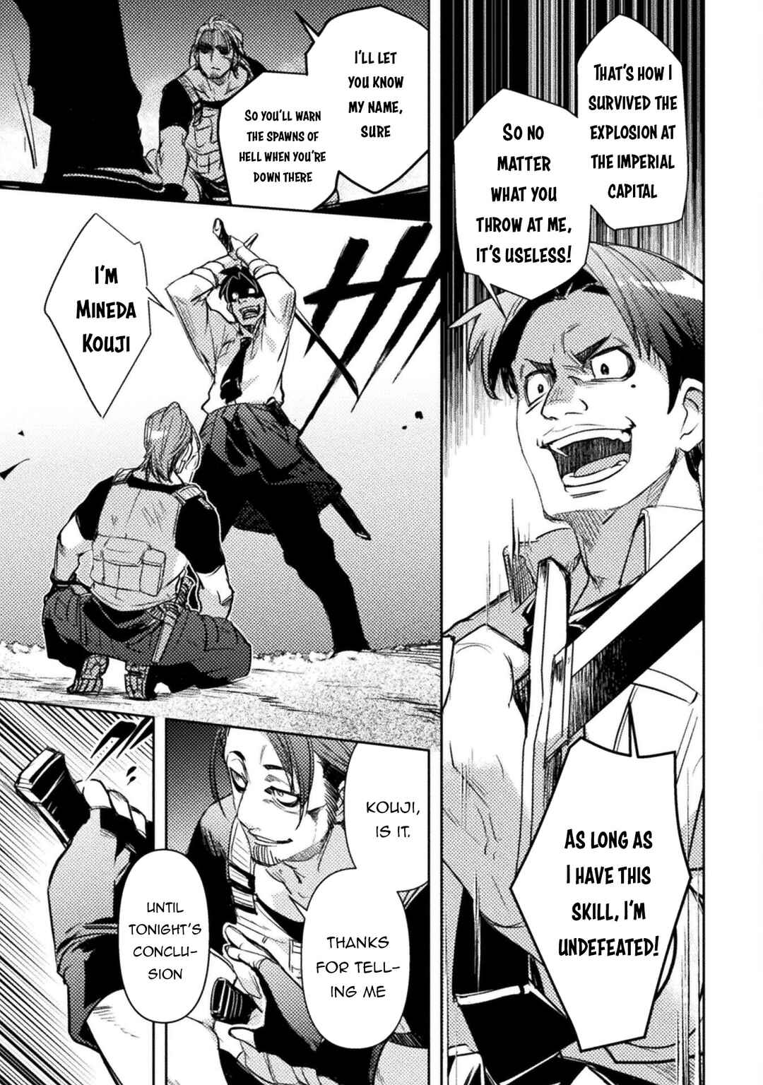 Page 18 Chapter 3 The Mercenary Bomber Explodes All Cheaters