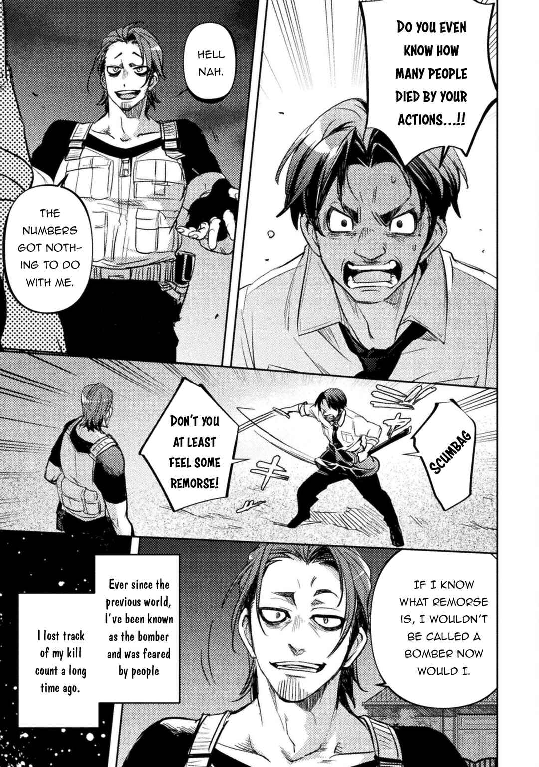 Page 6 Chapter 3 The Mercenary Bomber Explodes All Cheaters