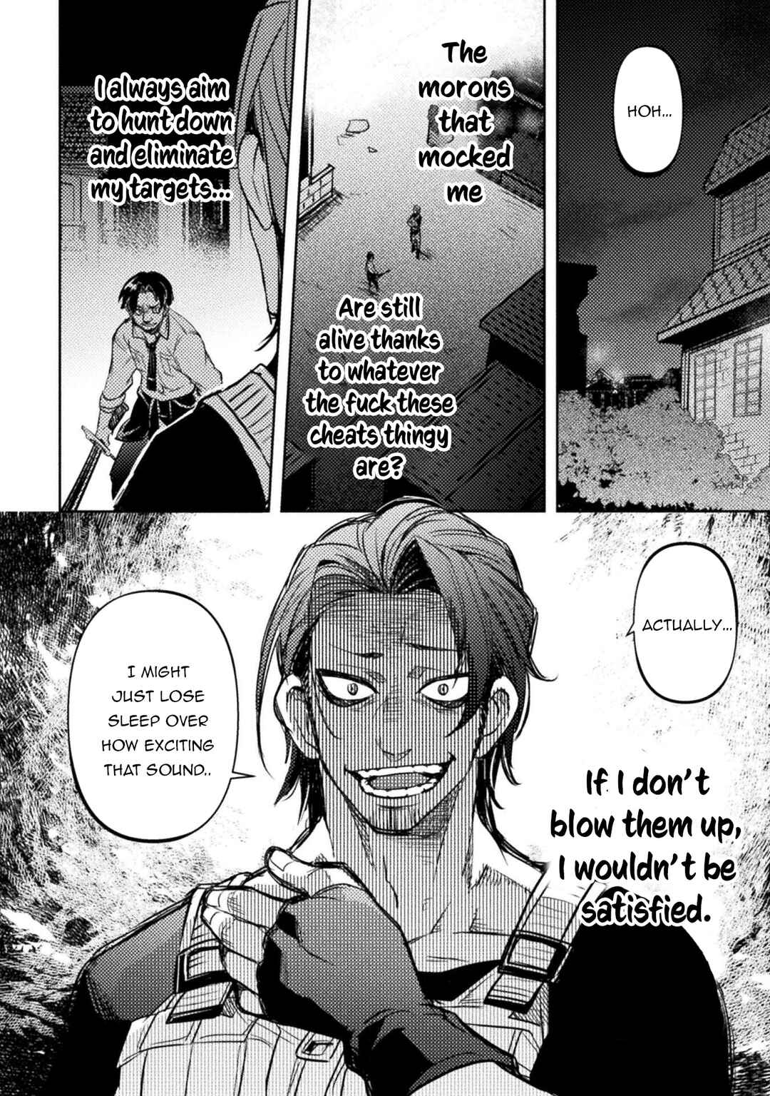 Page 9 Chapter 3 The Mercenary Bomber Explodes All Cheaters