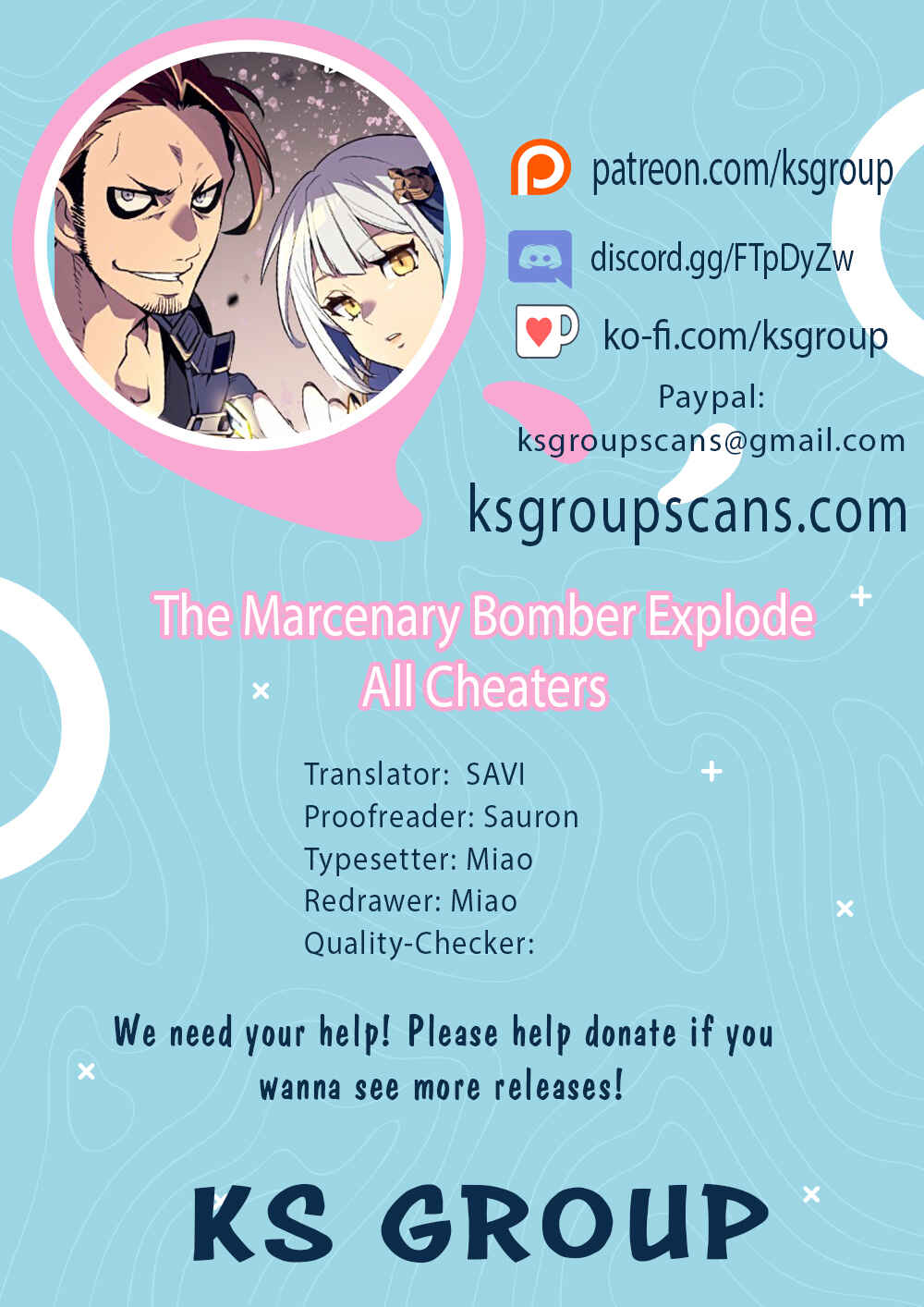 Page 1 Chapter 2 The Mercenary Bomber Explodes All Cheaters