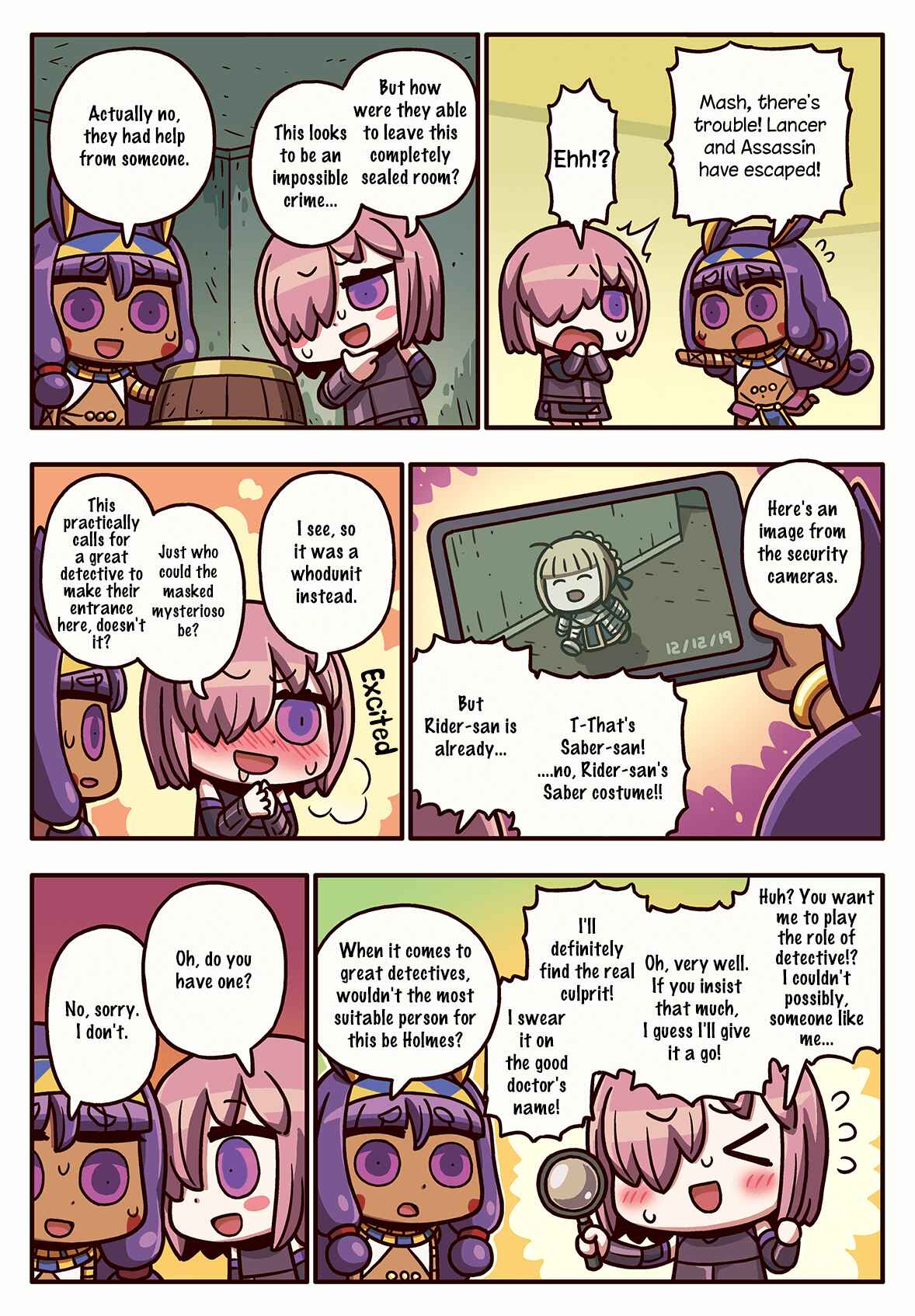Page 1 Chapter 134 Masu Masu Manga de Wakaru! Fate/Grand Order