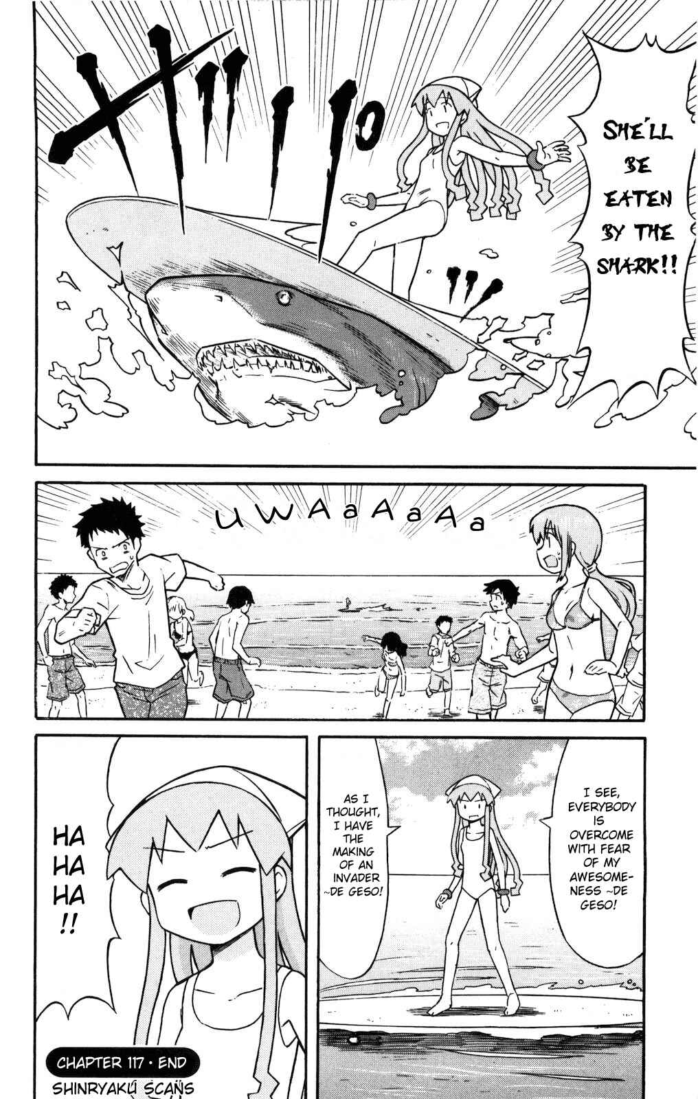Page 8 Chapter 117 Shinryaku! Ika Musume