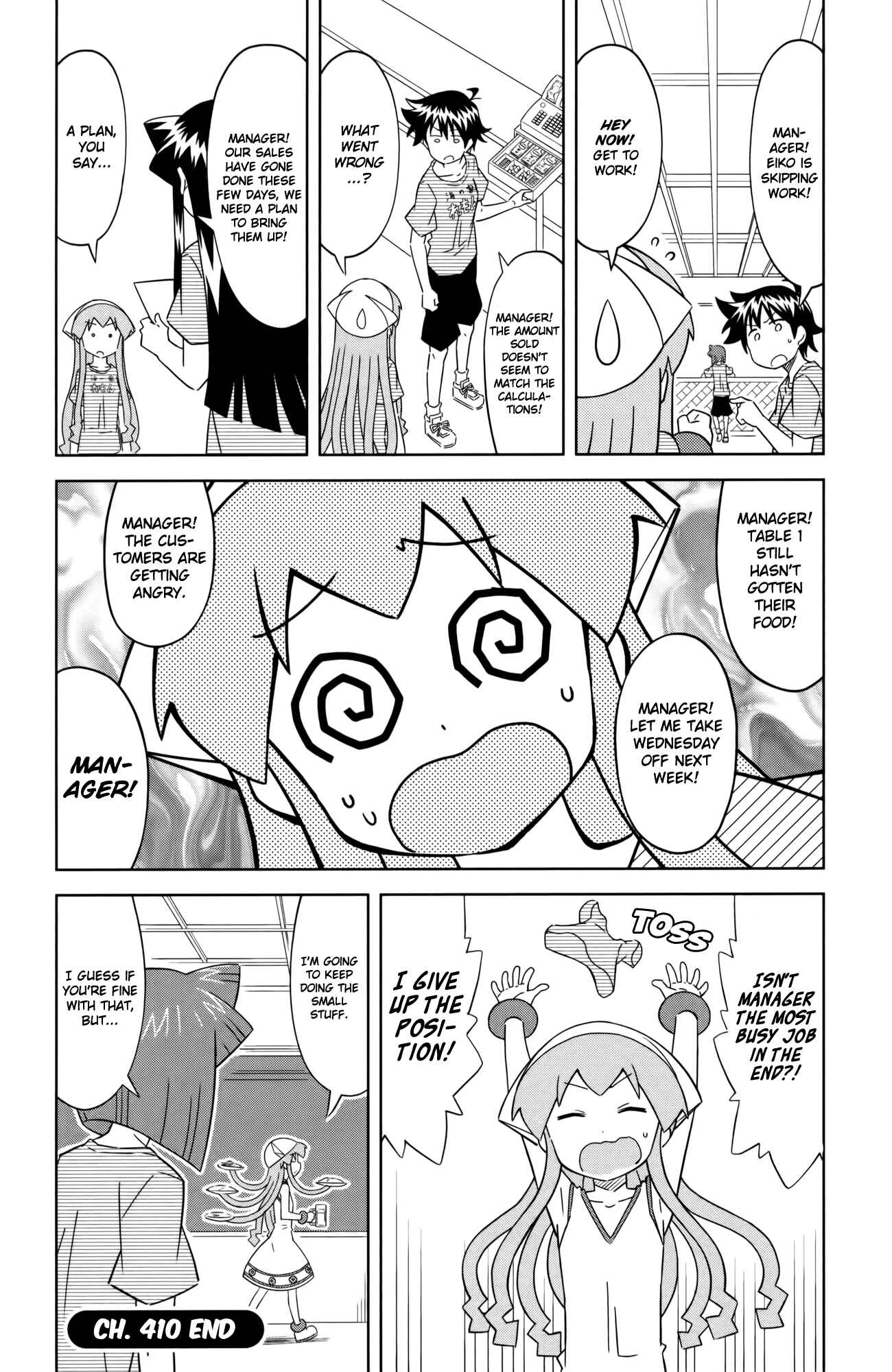 Page 8 Chapter 410 Shinryaku! Ika Musume