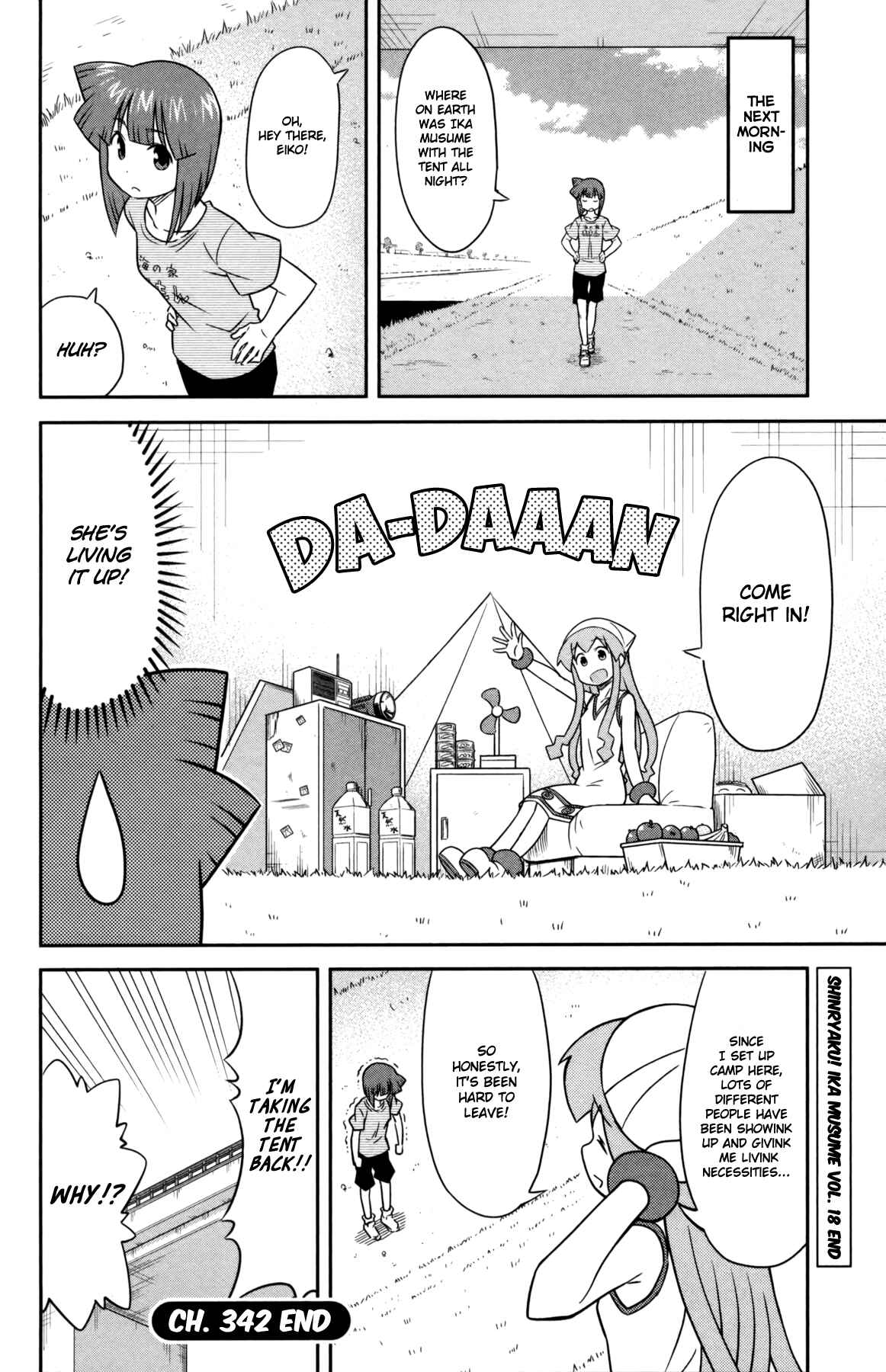 Page 8 Chapter 342 Shinryaku! Ika Musume