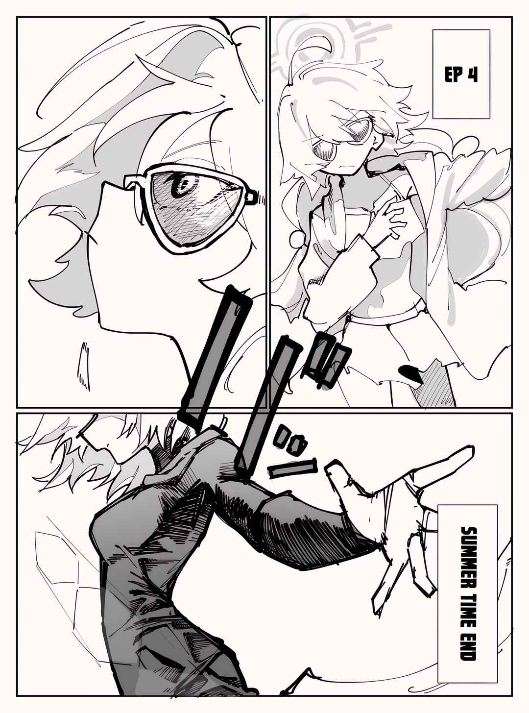 Page 1 Chapter 4 Blue Archive - Sensei Gyakutai Yume Senpai Imouto Gainen Series (Doujinshi)