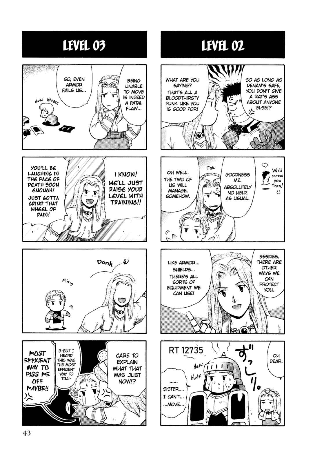 Page 2 Chapter 6 Tactics Ogre: Let Us Cling Together 4-koma Kings