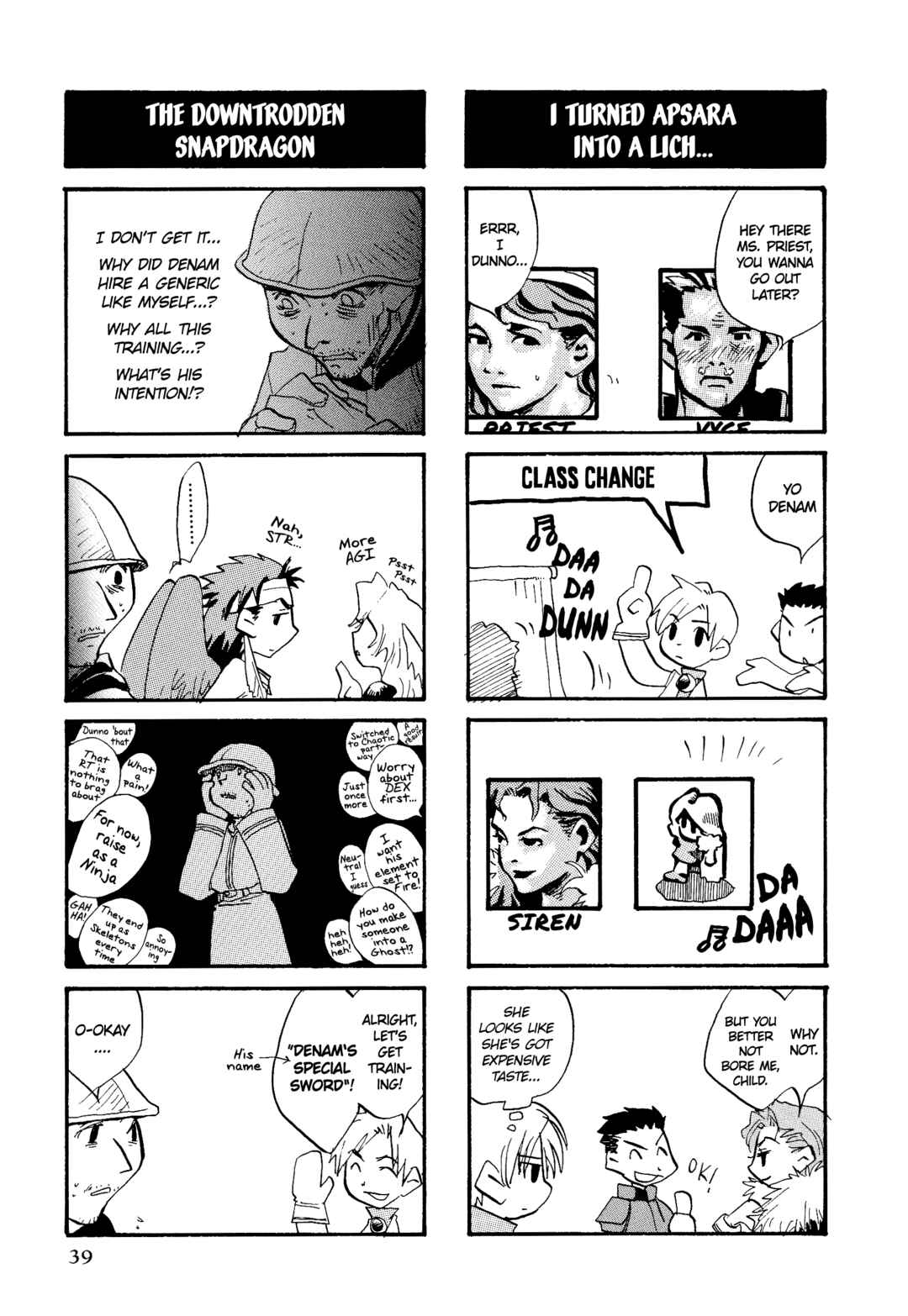 Page 4 Chapter 5 Tactics Ogre: Let Us Cling Together 4-koma Kings