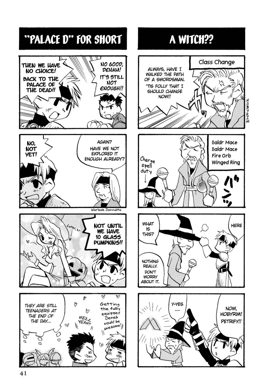 Page 6 Chapter 5 Tactics Ogre: Let Us Cling Together 4-koma Kings