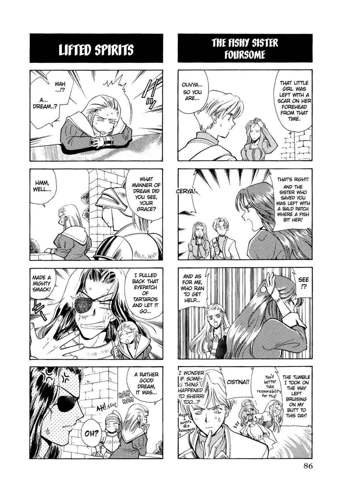 Page 3 Chapter 13 Tactics Ogre: Let Us Cling Together 4-koma Kings