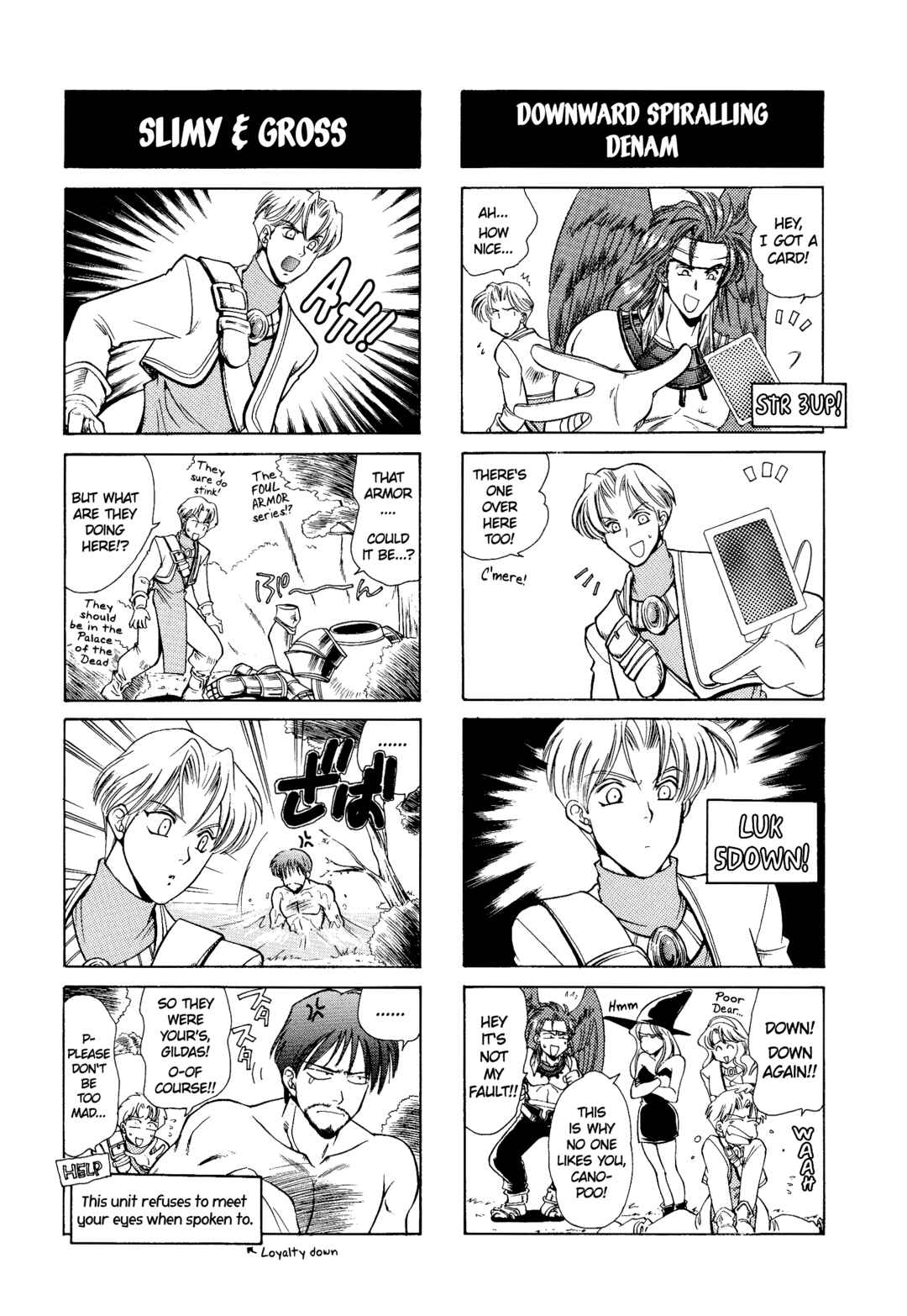 Page 4 Chapter 13 Tactics Ogre: Let Us Cling Together 4-koma Kings