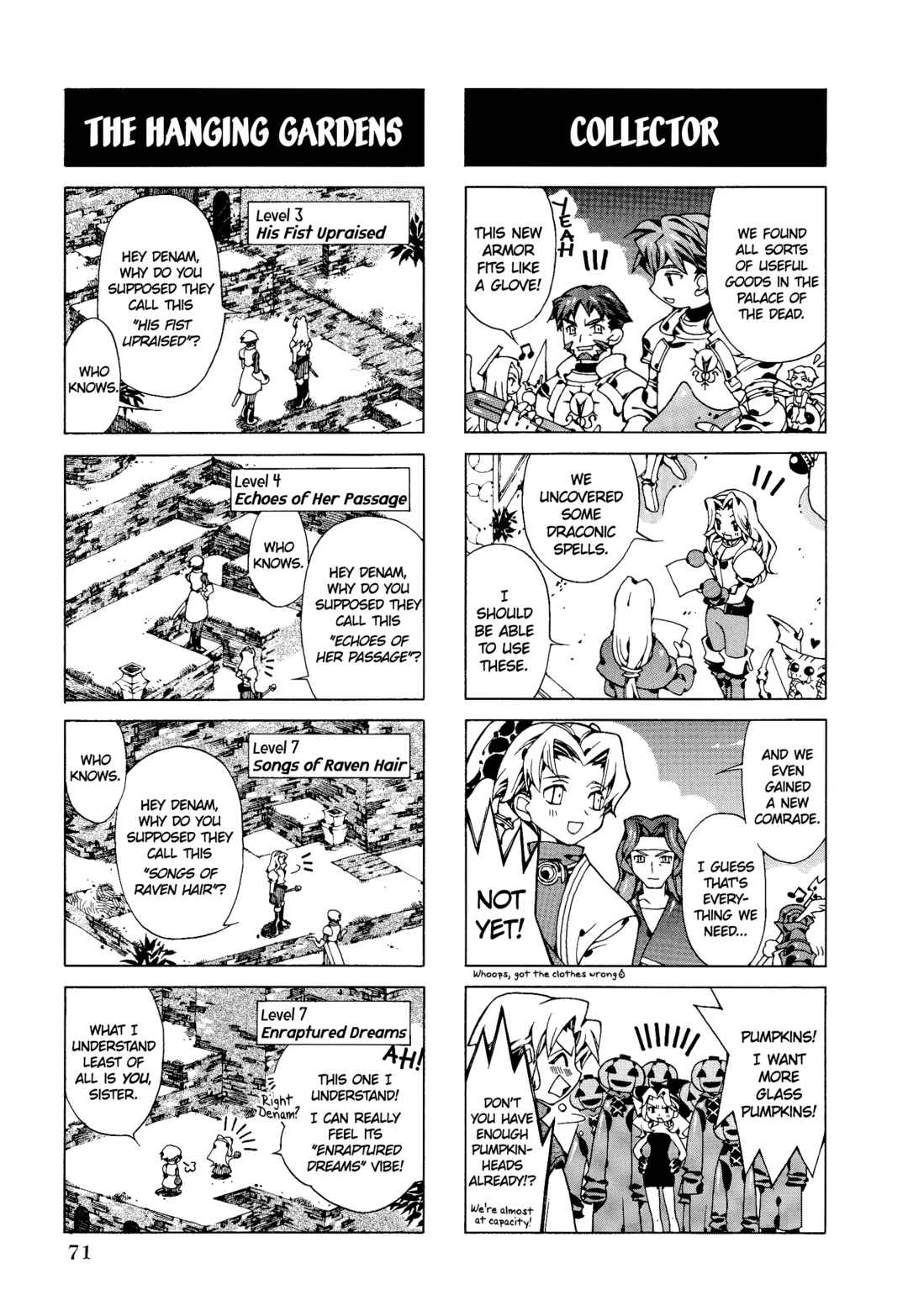 Page 6 Chapter 10 Tactics Ogre: Let Us Cling Together 4-koma Kings