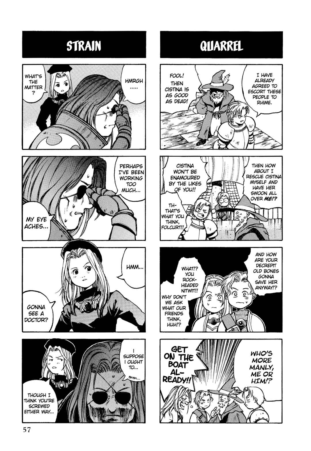 Page 4 Chapter 8 Tactics Ogre: Let Us Cling Together 4-koma Kings