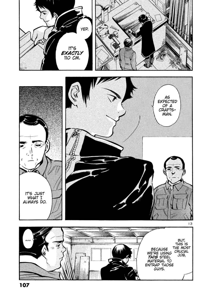 Page 13 Chapter 114 Kurosagi: The Black Swindler
